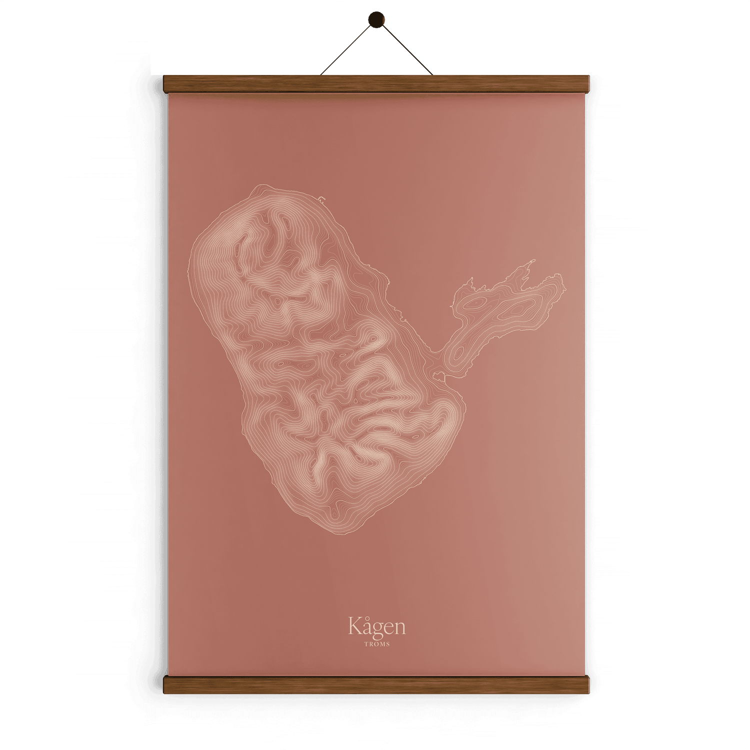 Kagen - Rustrød