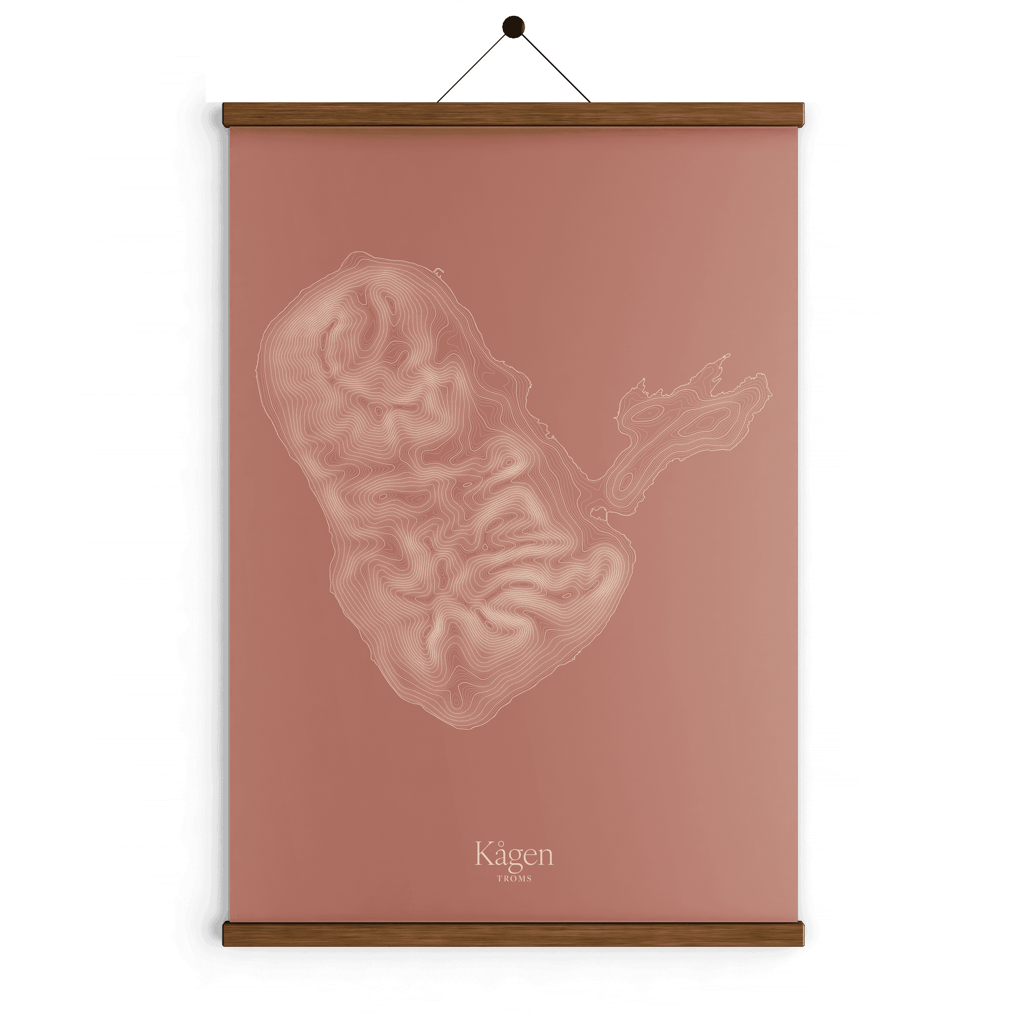 Kagen - Rustrød