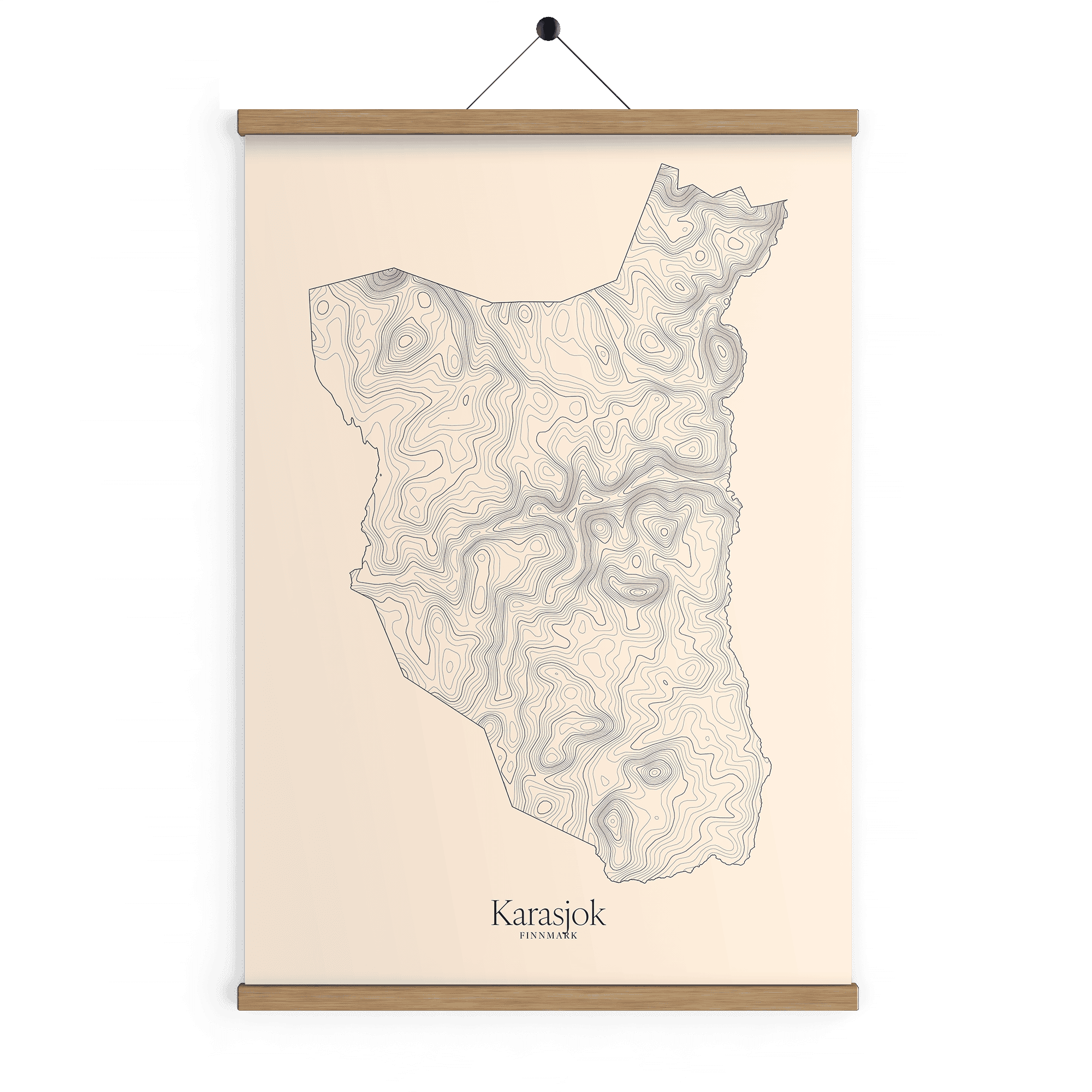 Karasjok kotekart - Bomull