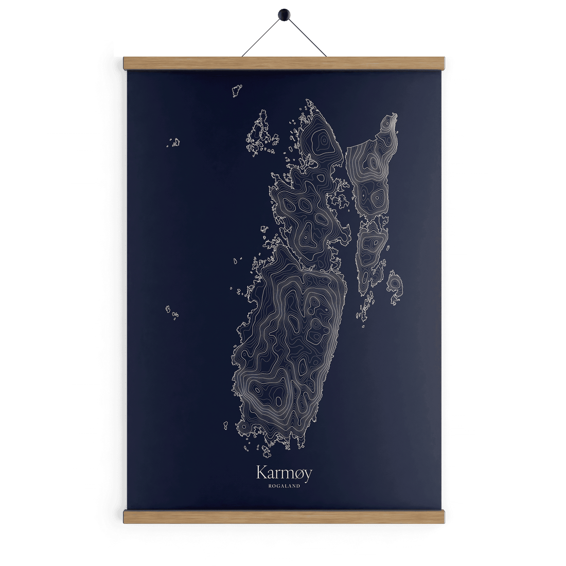 Karmøy kotekart - Vinternatt