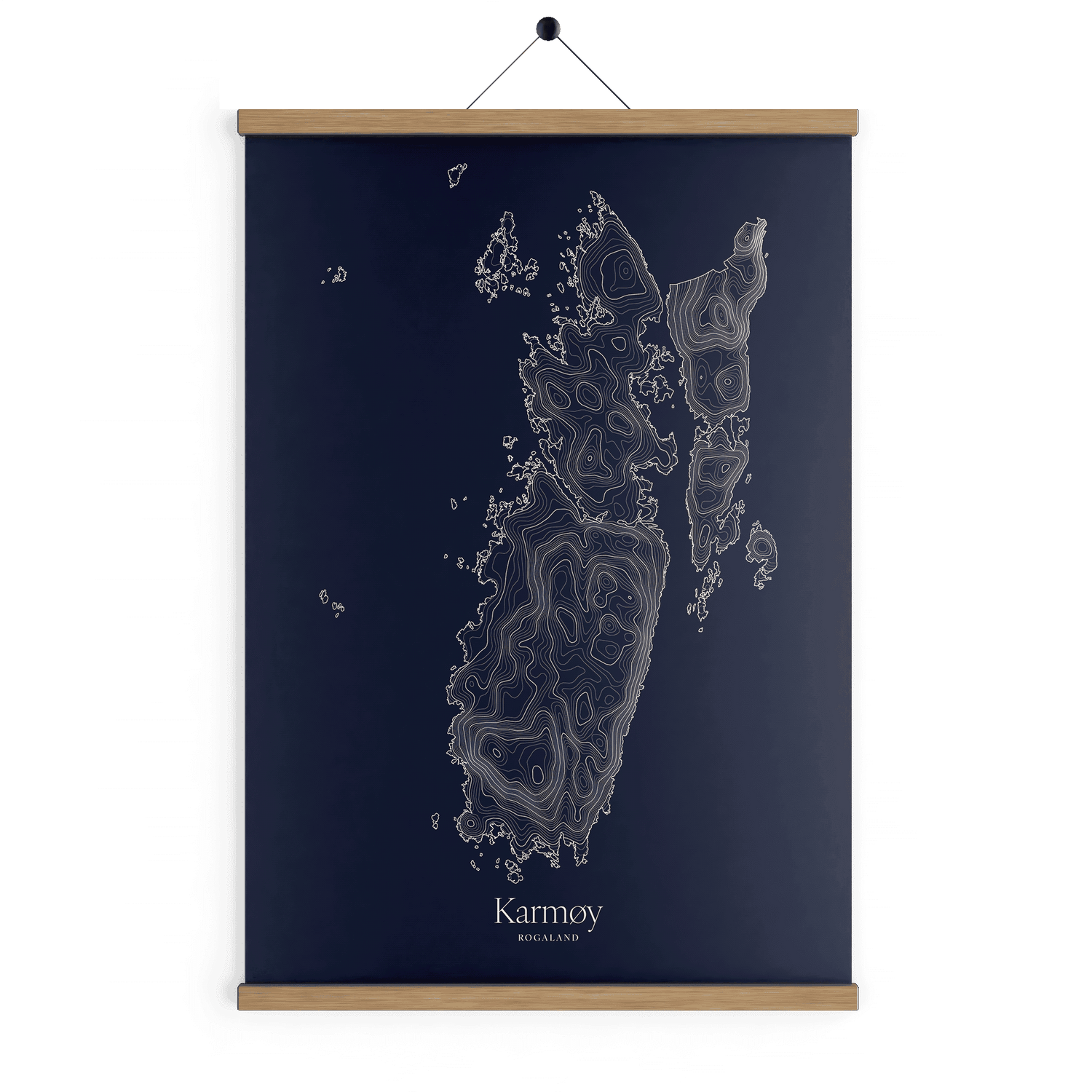 Karmøy kotekart - Vinternatt