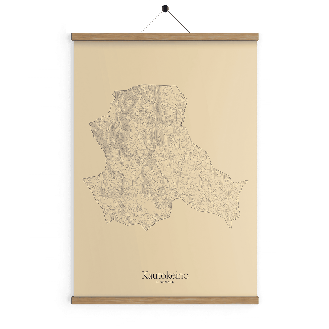 Kautokeino kotekart - Sandstein