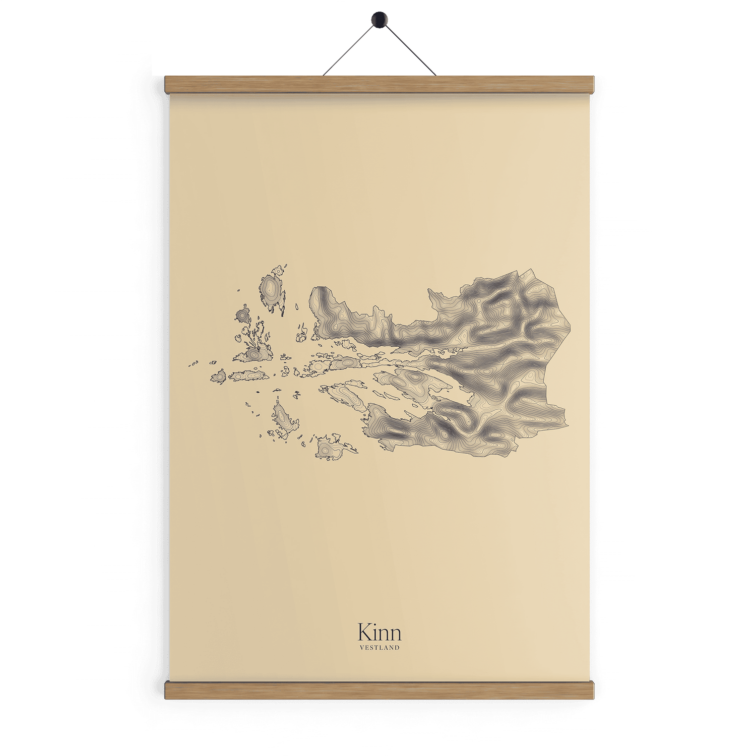 Kinn kotekart - Sandstein