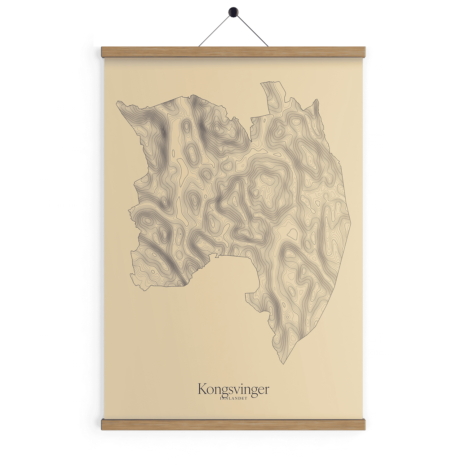 Kongsvinger kotekart - Sandstein
