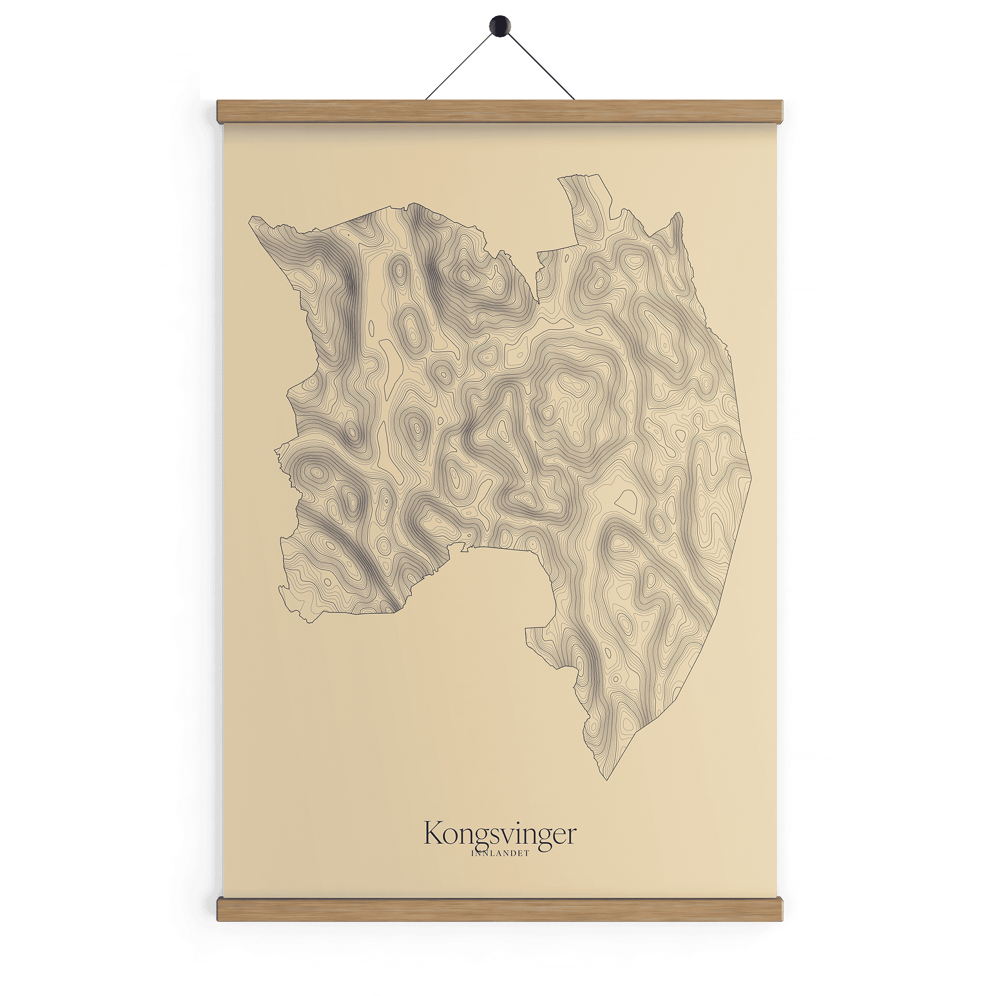 Kongsvinger kotekart - Sandstein