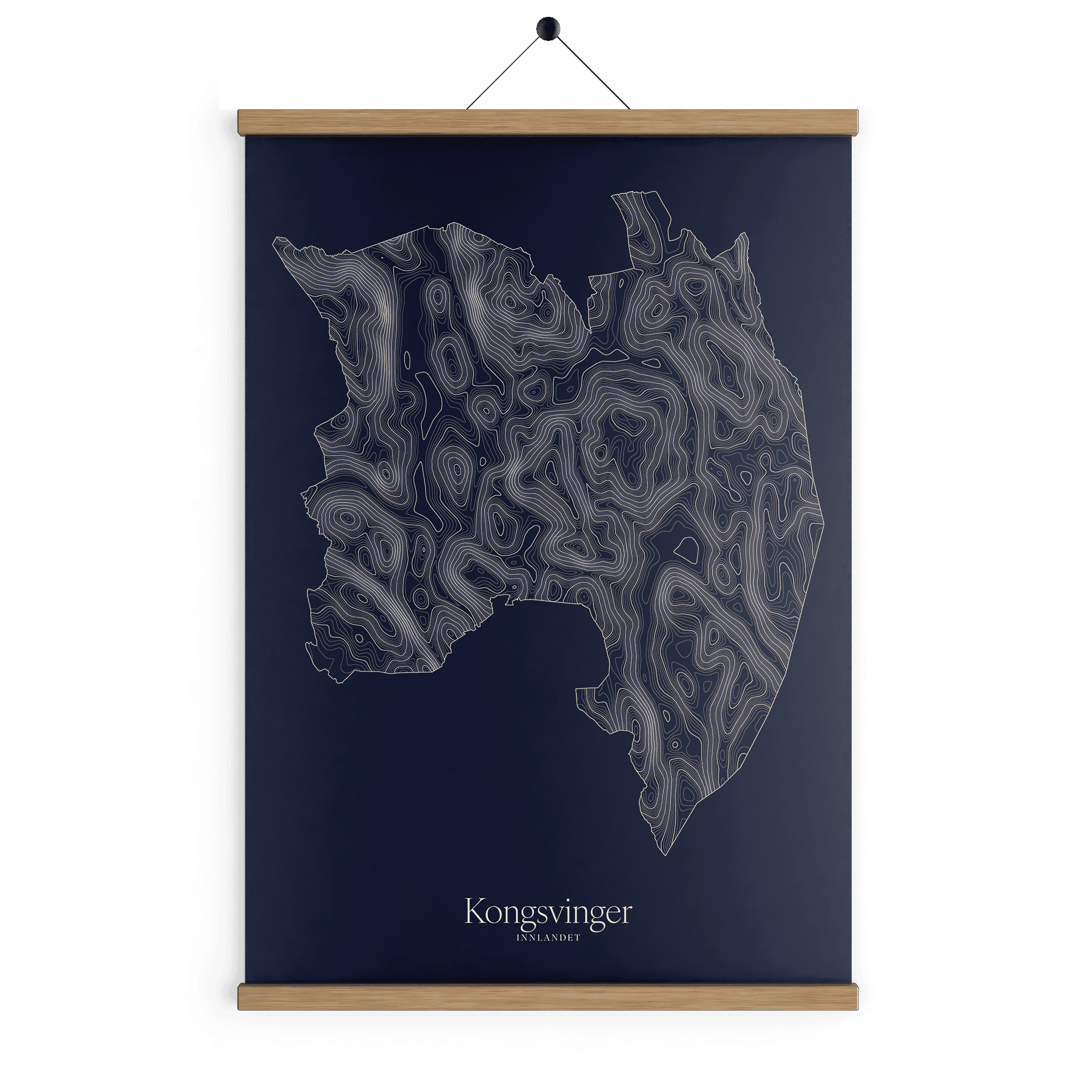 Kongsvinger kotekart - Vinternatt