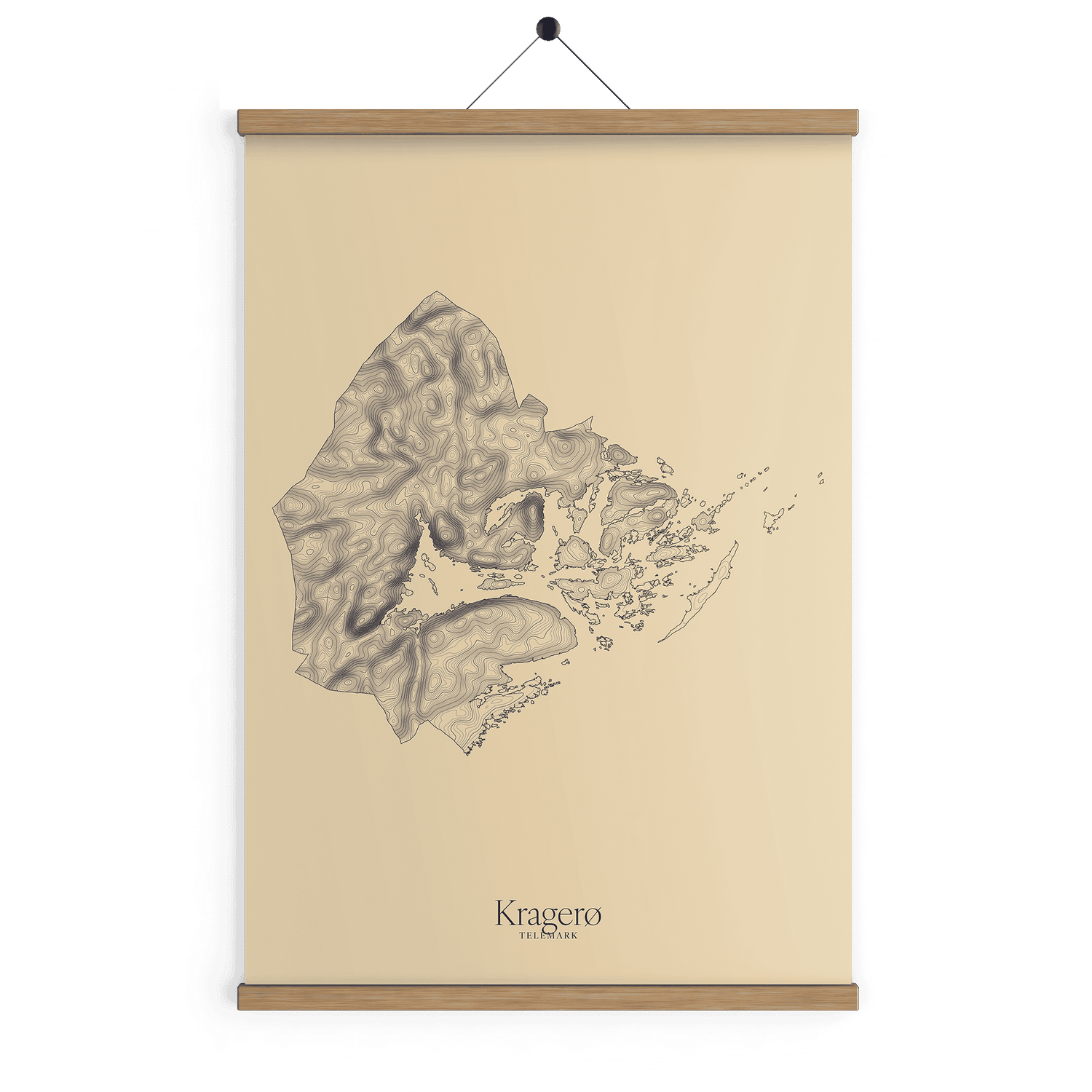 Kragerø kotekart - Sandstein