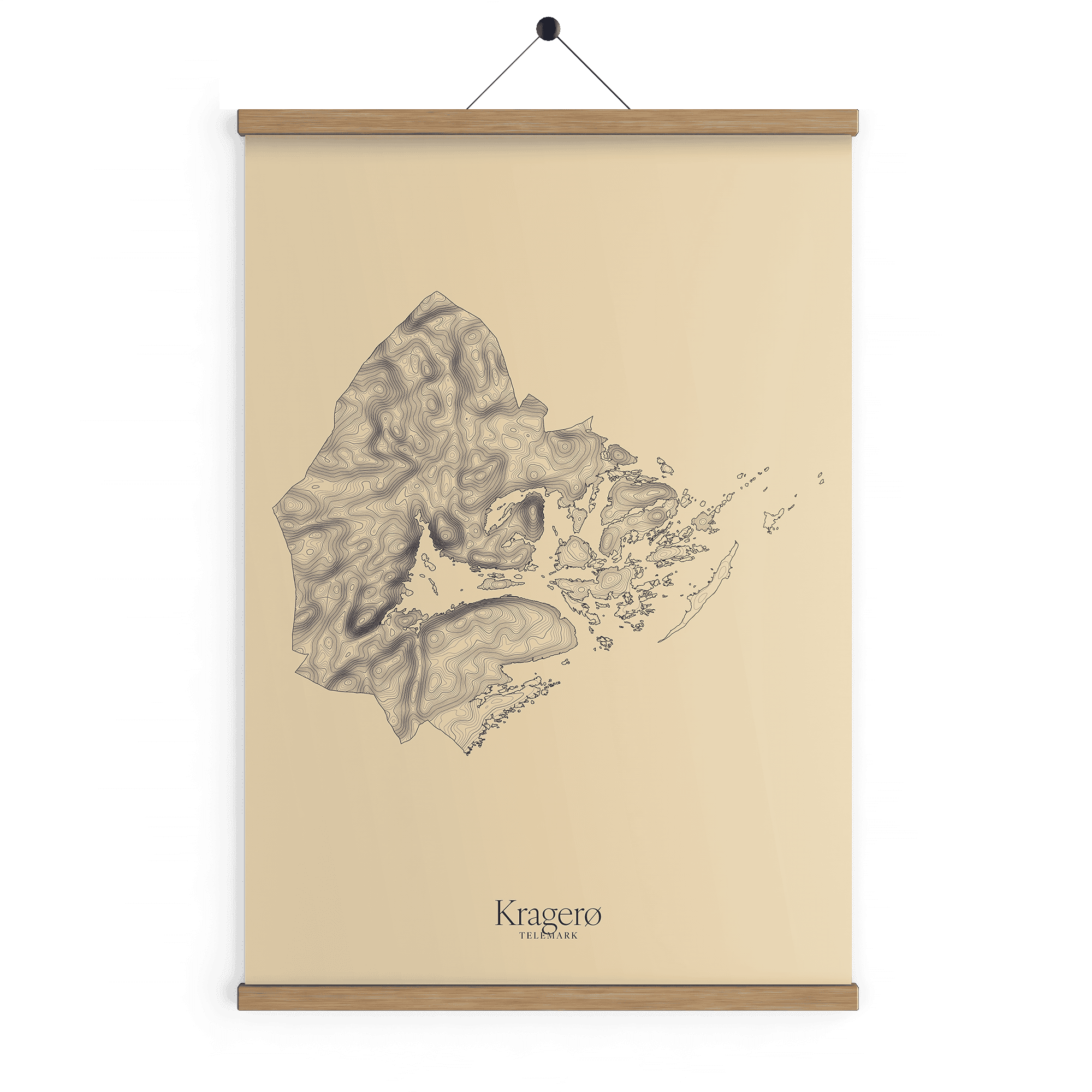 Kragerø kotekart - Sandstein