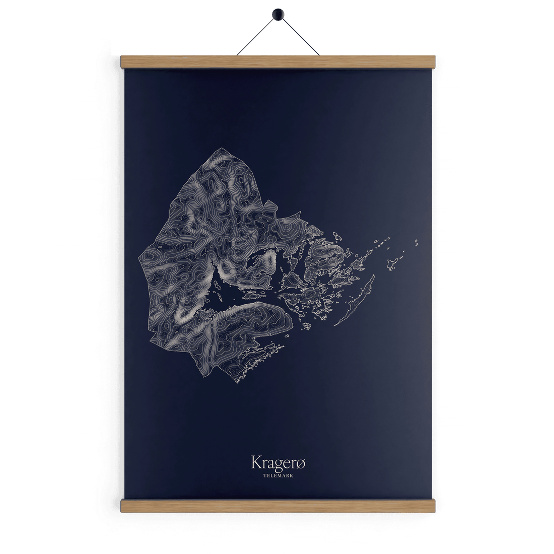 Kragerø kotekart - Vinternatt