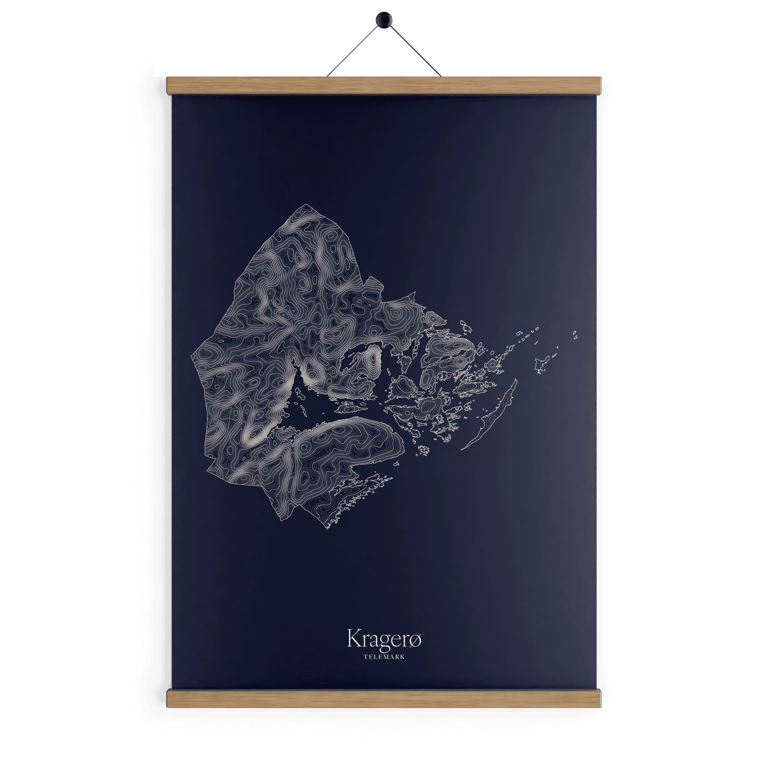 Kragerø kotekart - Vinternatt