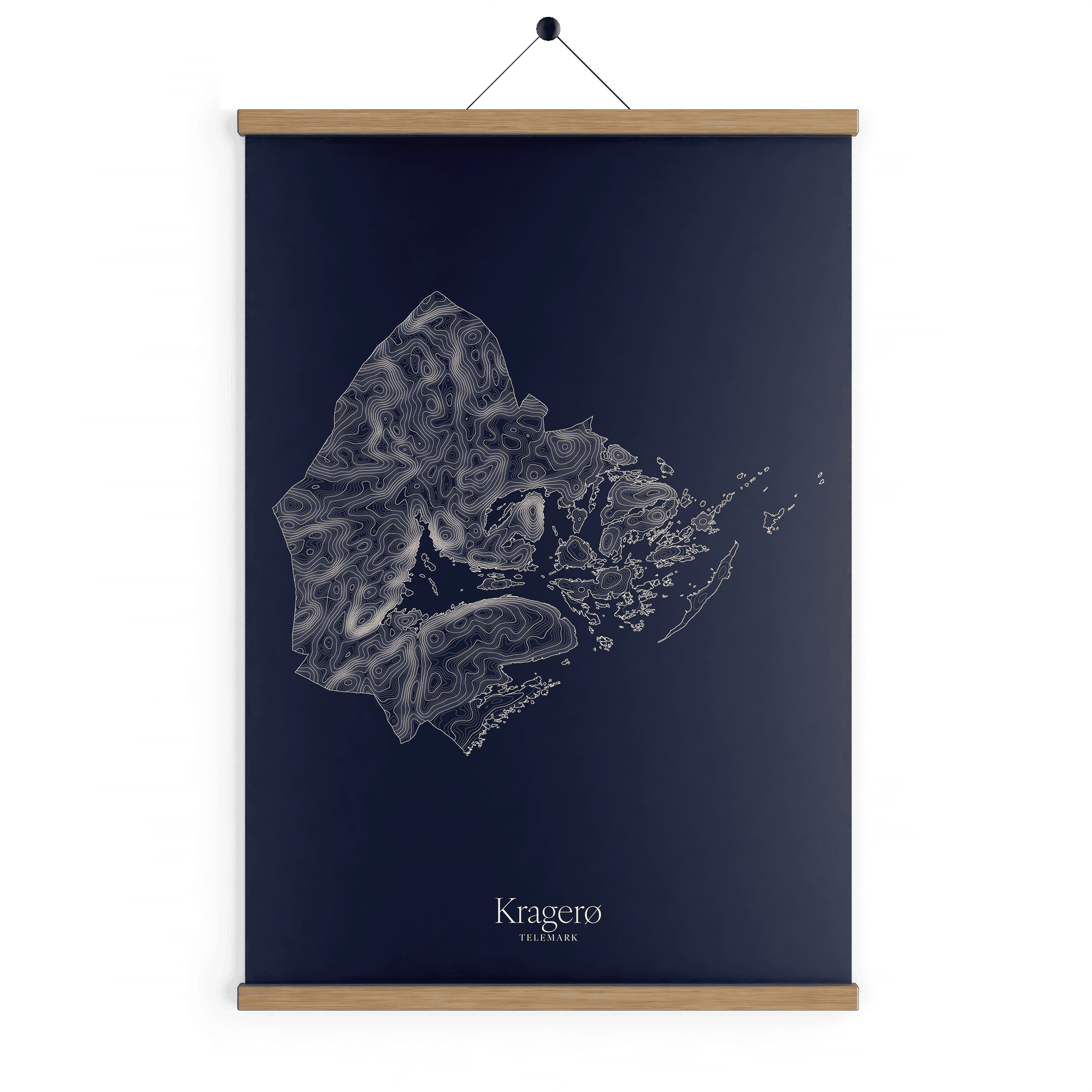 Kragerø kotekart - Vinternatt