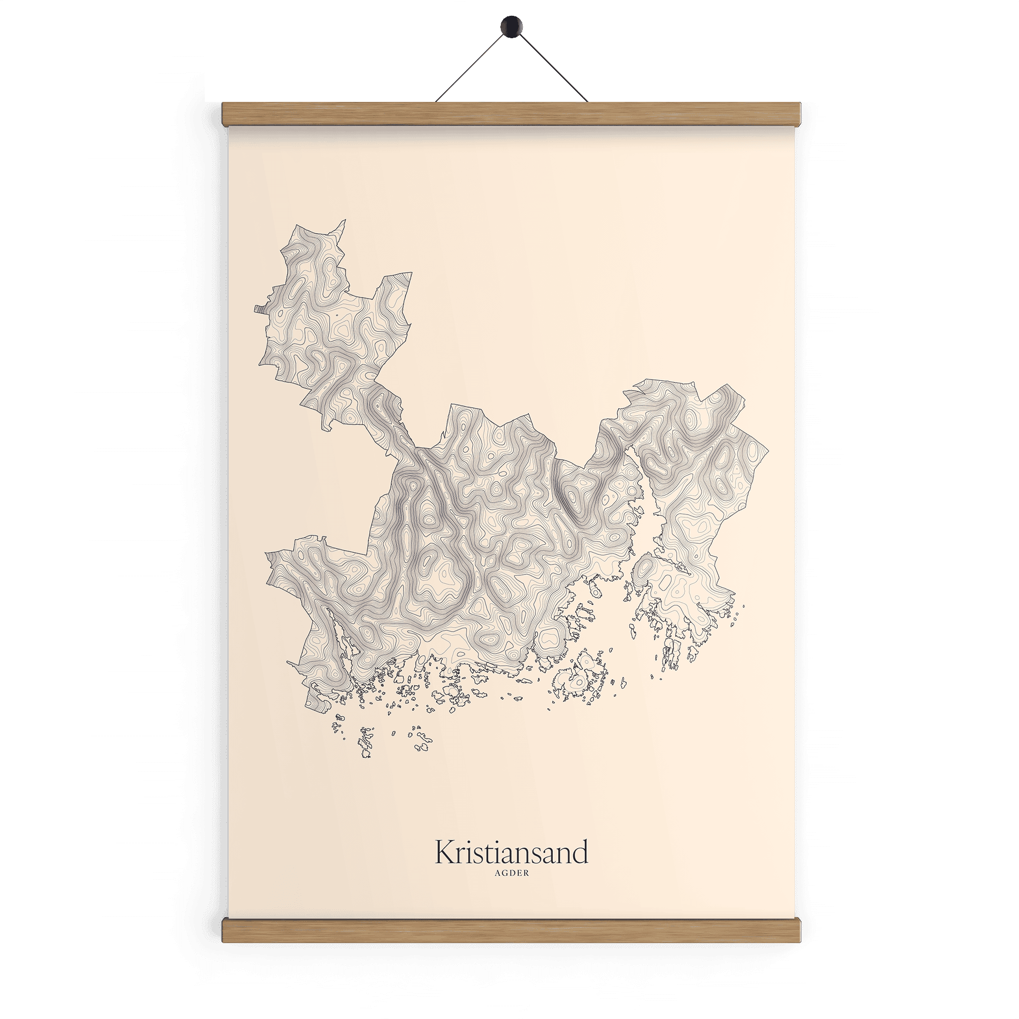 Kristiansand kotekart - Bomull