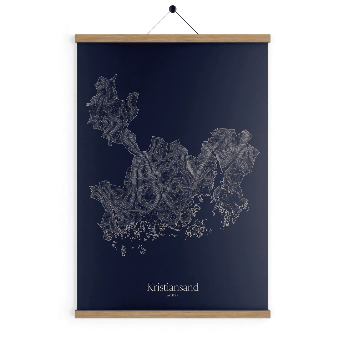 Kristiansand kotekart - Vinternatt