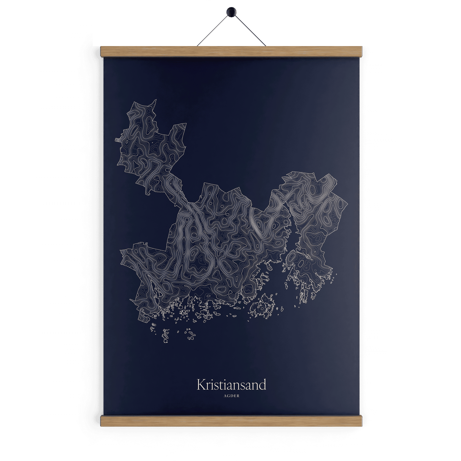 Kristiansand kotekart - Vinternatt