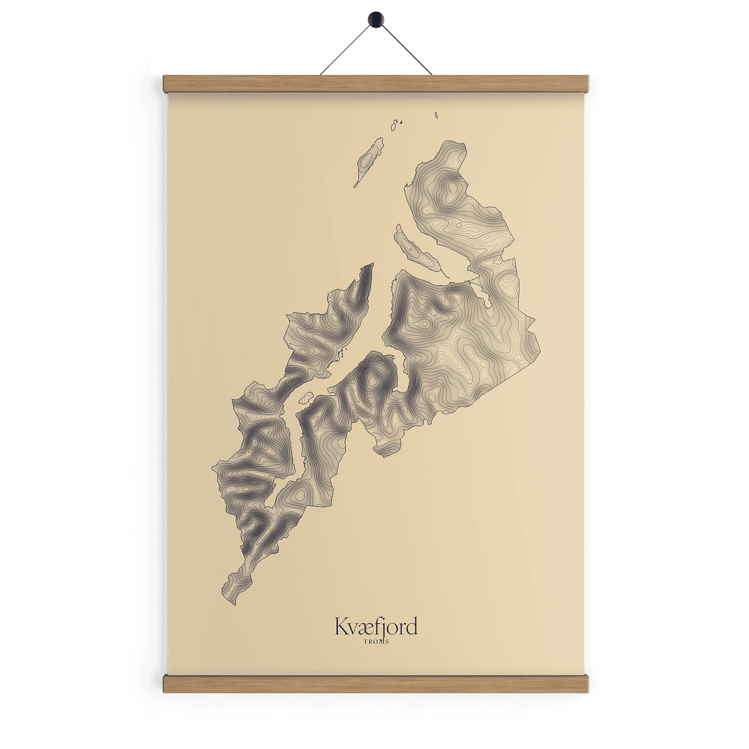 Kvæfjord kotekart - Sandstein