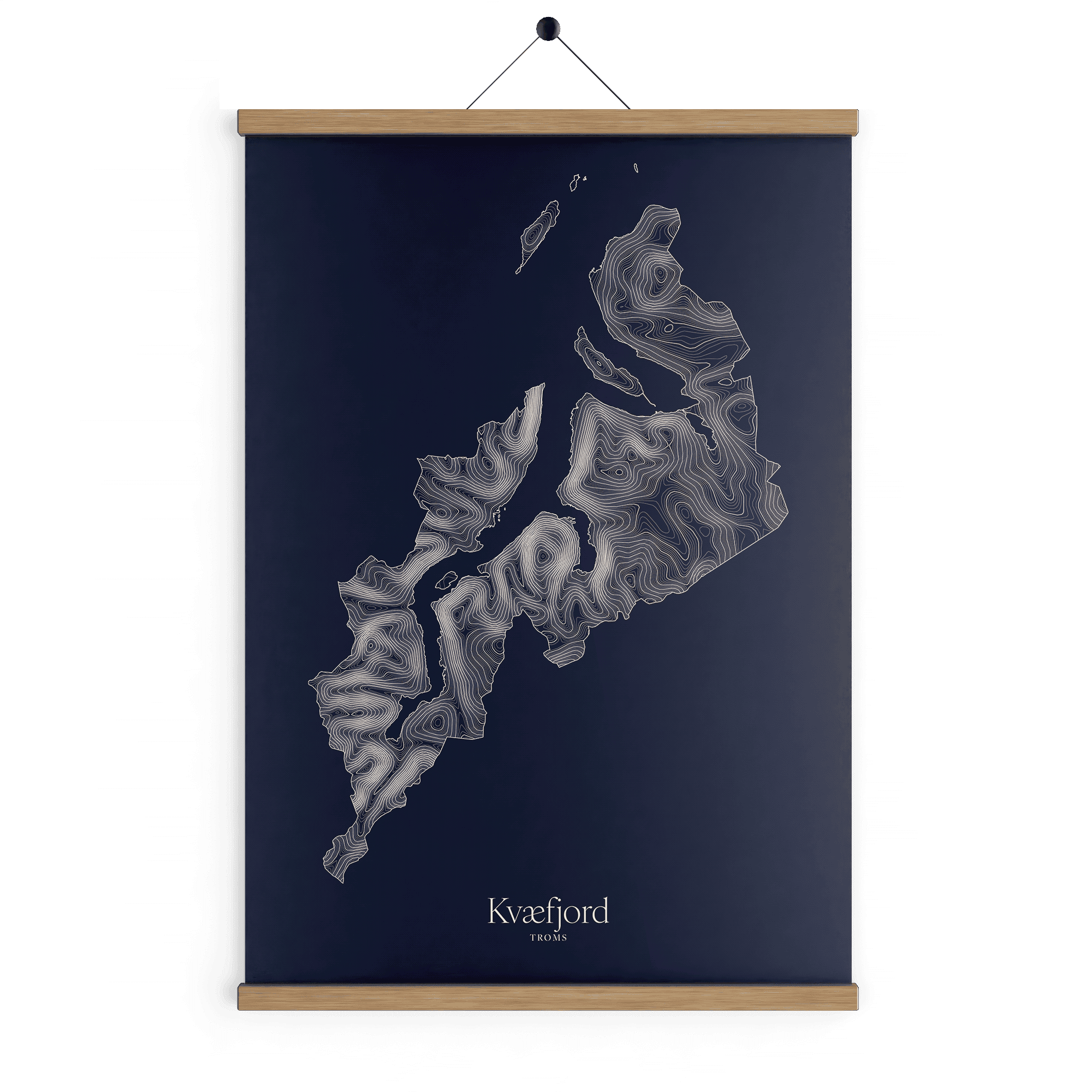 Kvæfjord kotekart - Vinternatt