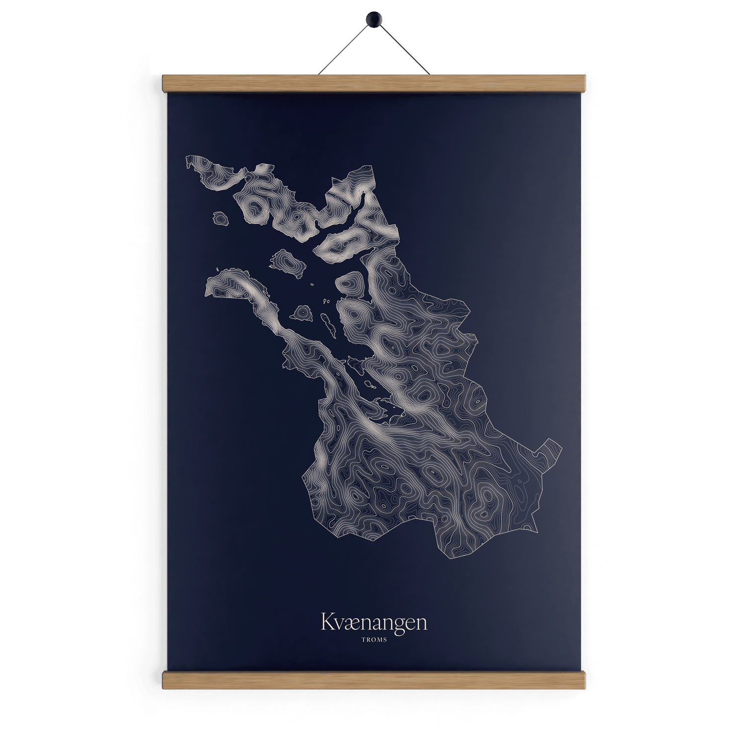 Kvænangen kotekart - Vinternatt