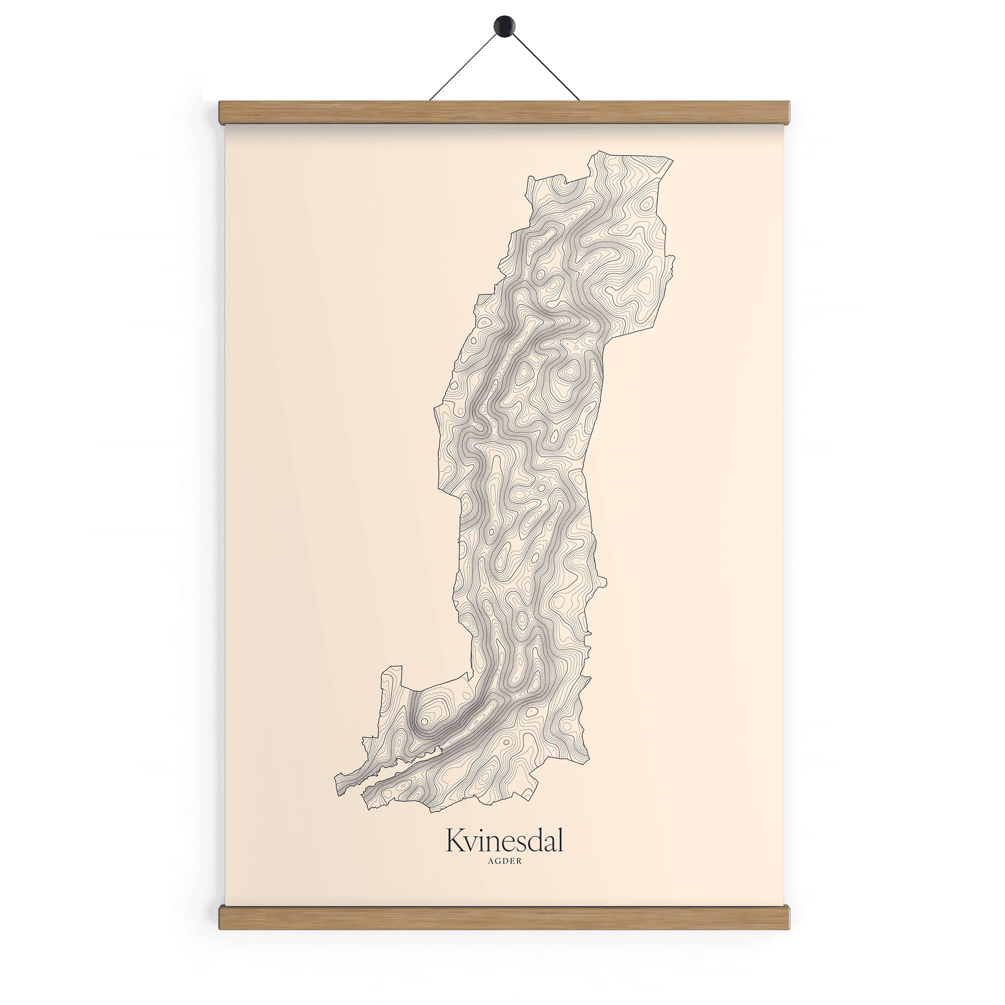 Kvinesdal kotekart - Bomull