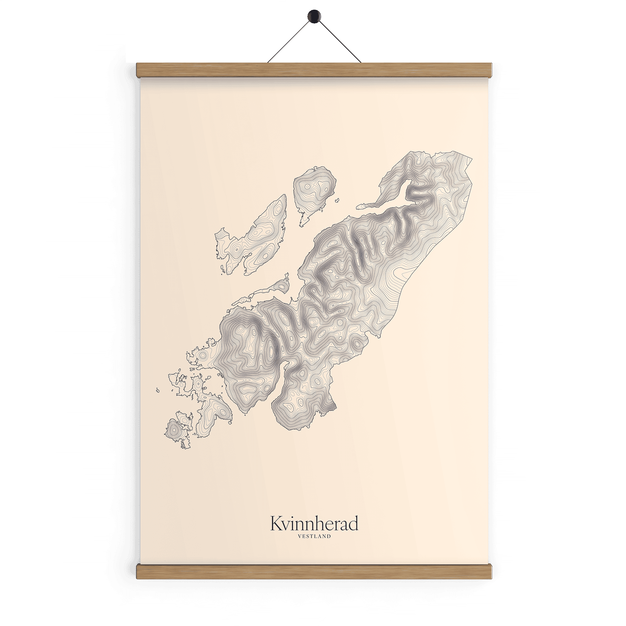 Kvinnherad kotekart - Bomull