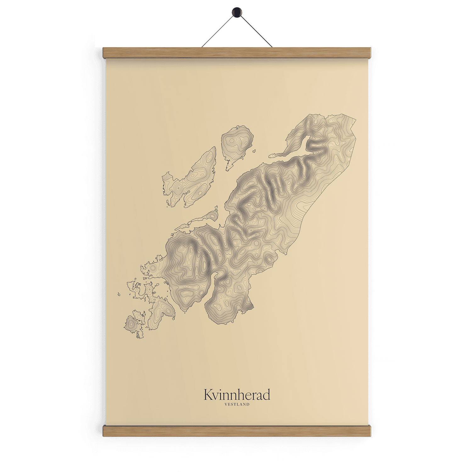 Kvinnherad kotekart - Sandstein