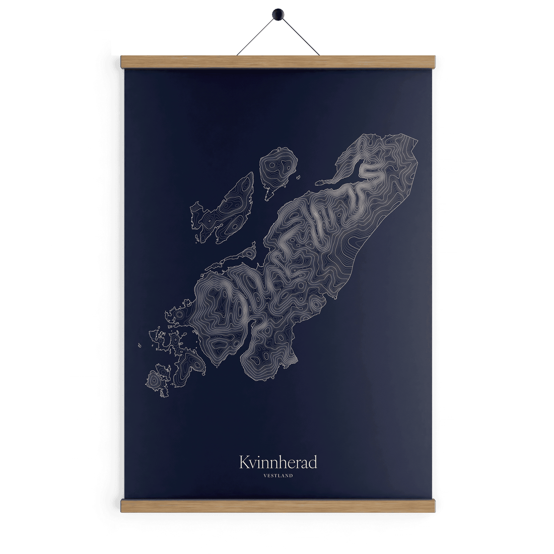 Kvinnherad kotekart - Vinternatt