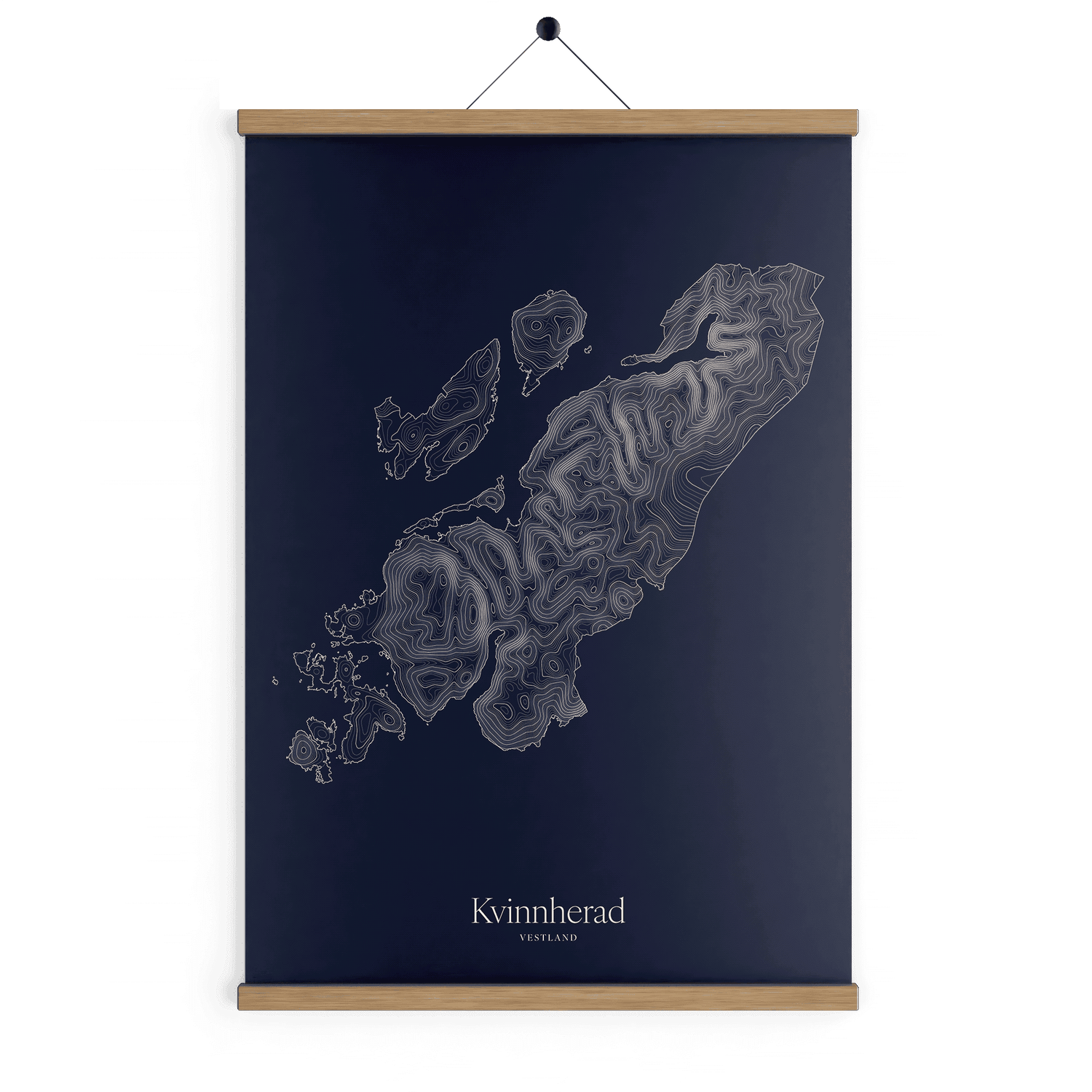Kvinnherad kotekart - Vinternatt