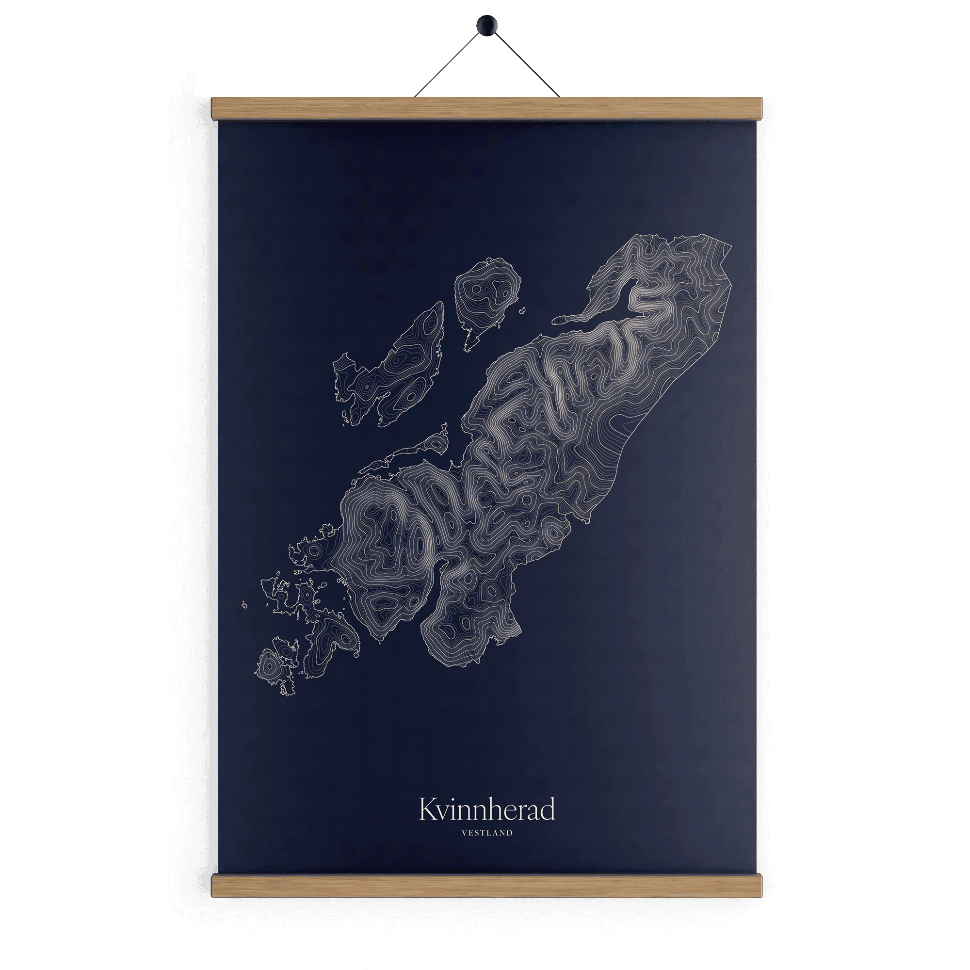 Kvinnherad kotekart - Vinternatt