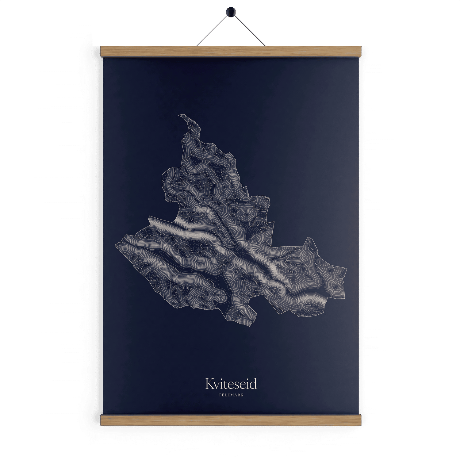Kviteseid kotekart - Vinternatt