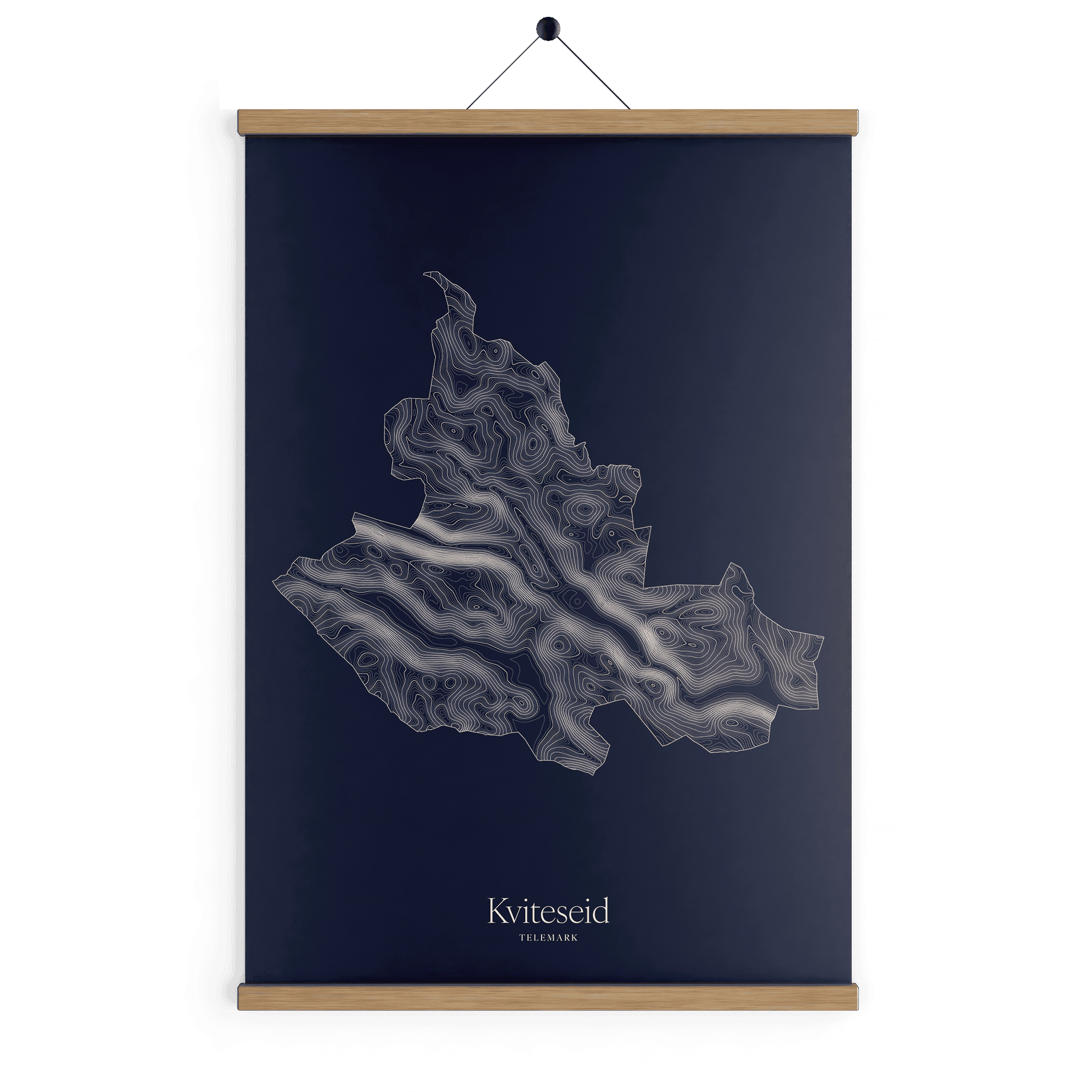 Kviteseid kotekart - Vinternatt