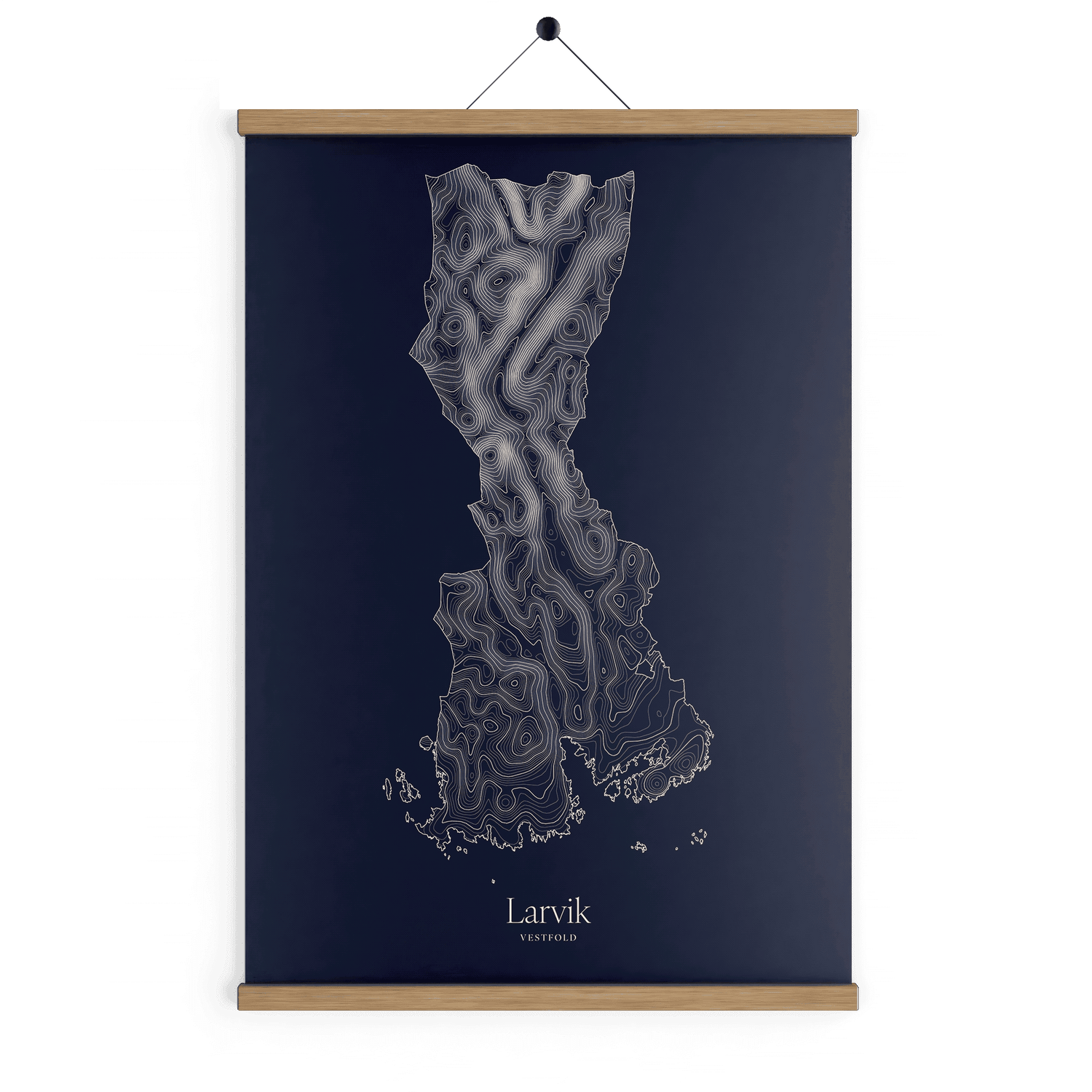 Larvik kotekart - Vinternatt