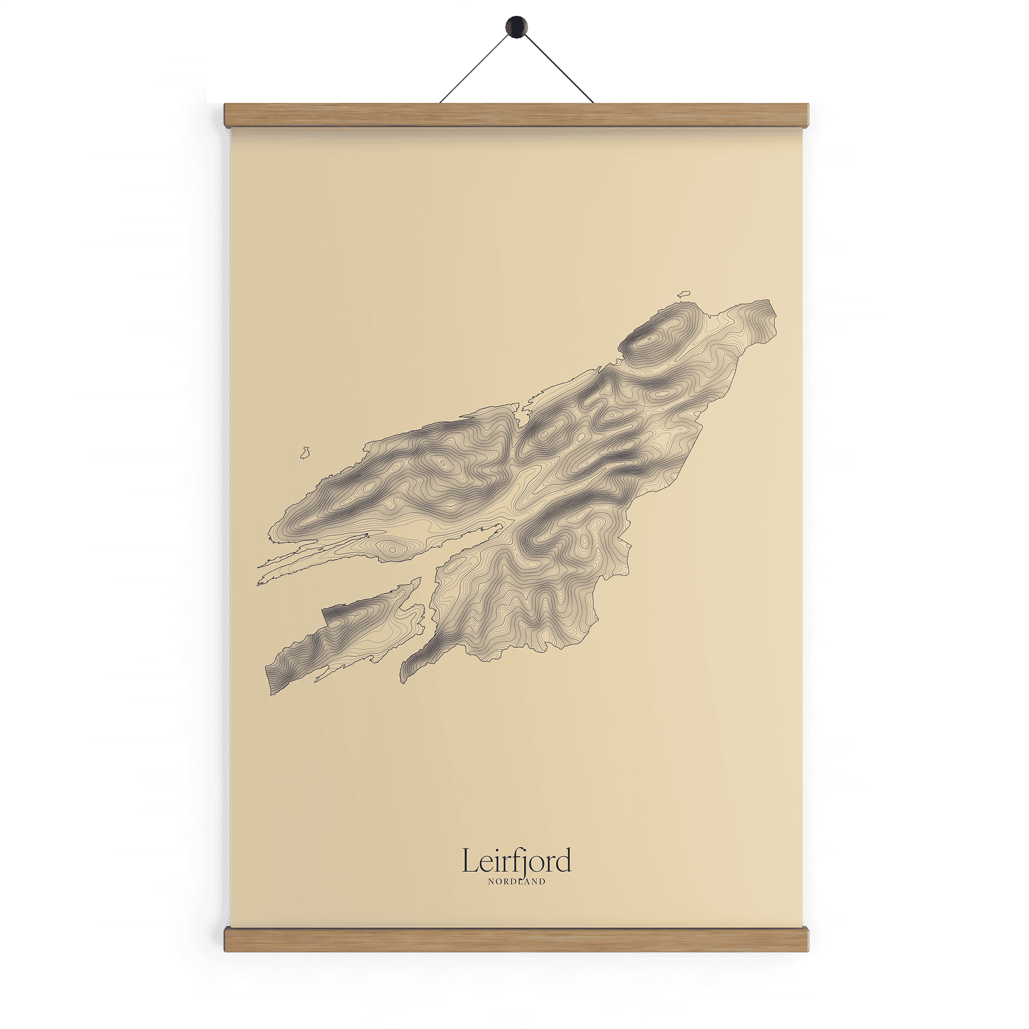 Leirfjord kotekart - Sandstein