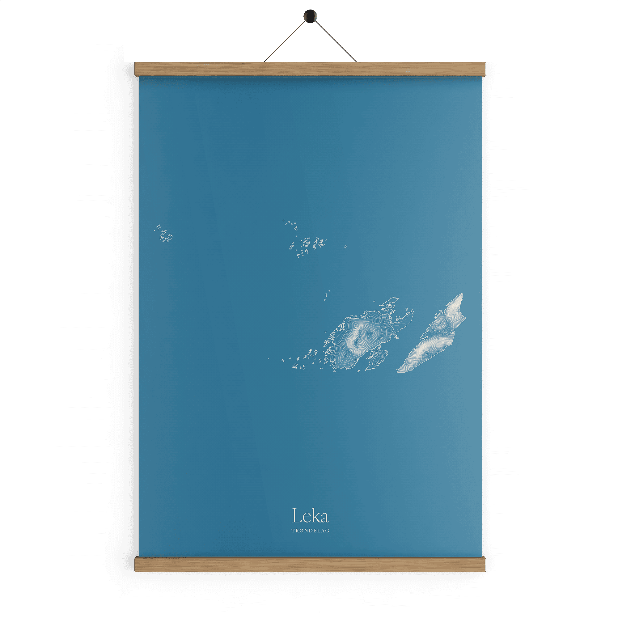 Leka kotekart - Himmelblå