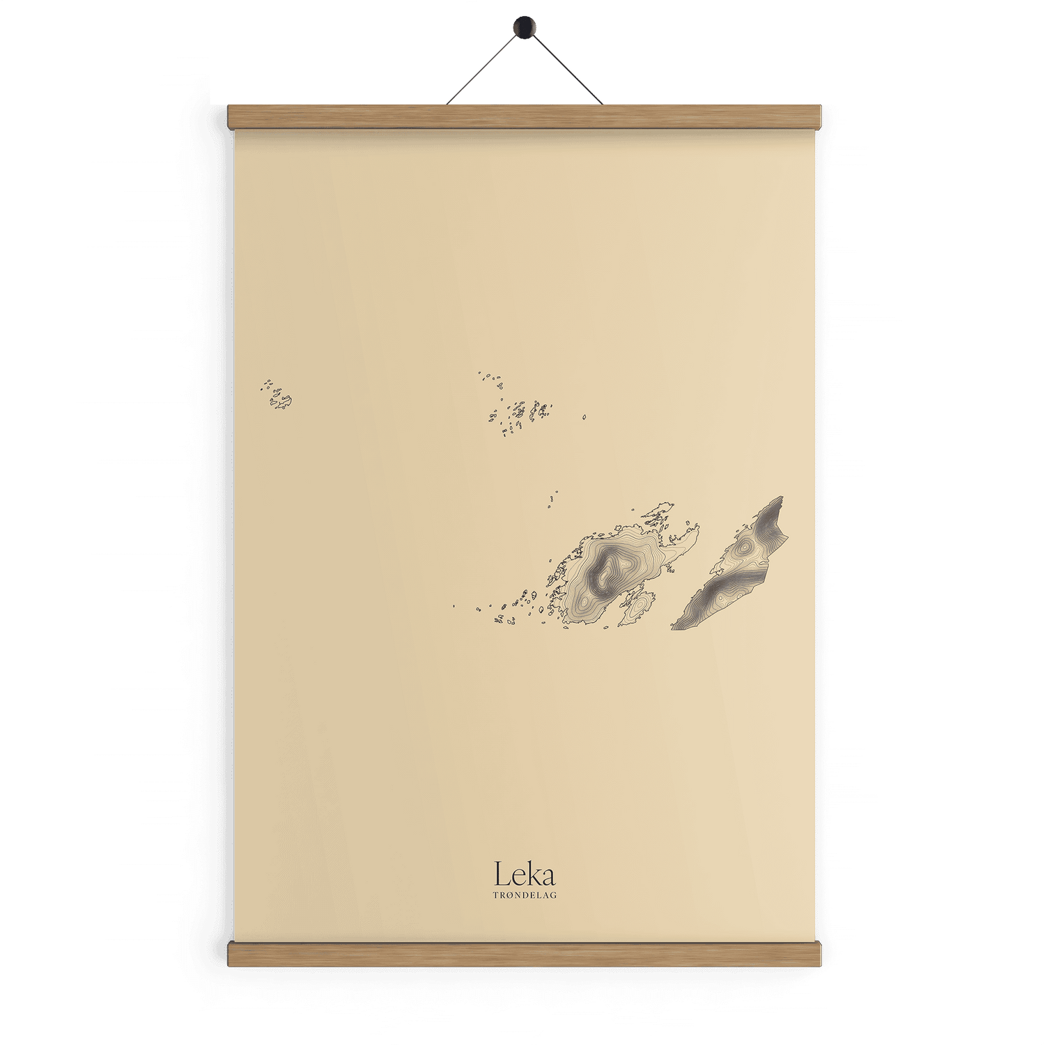 Leka kotekart - Sandstein