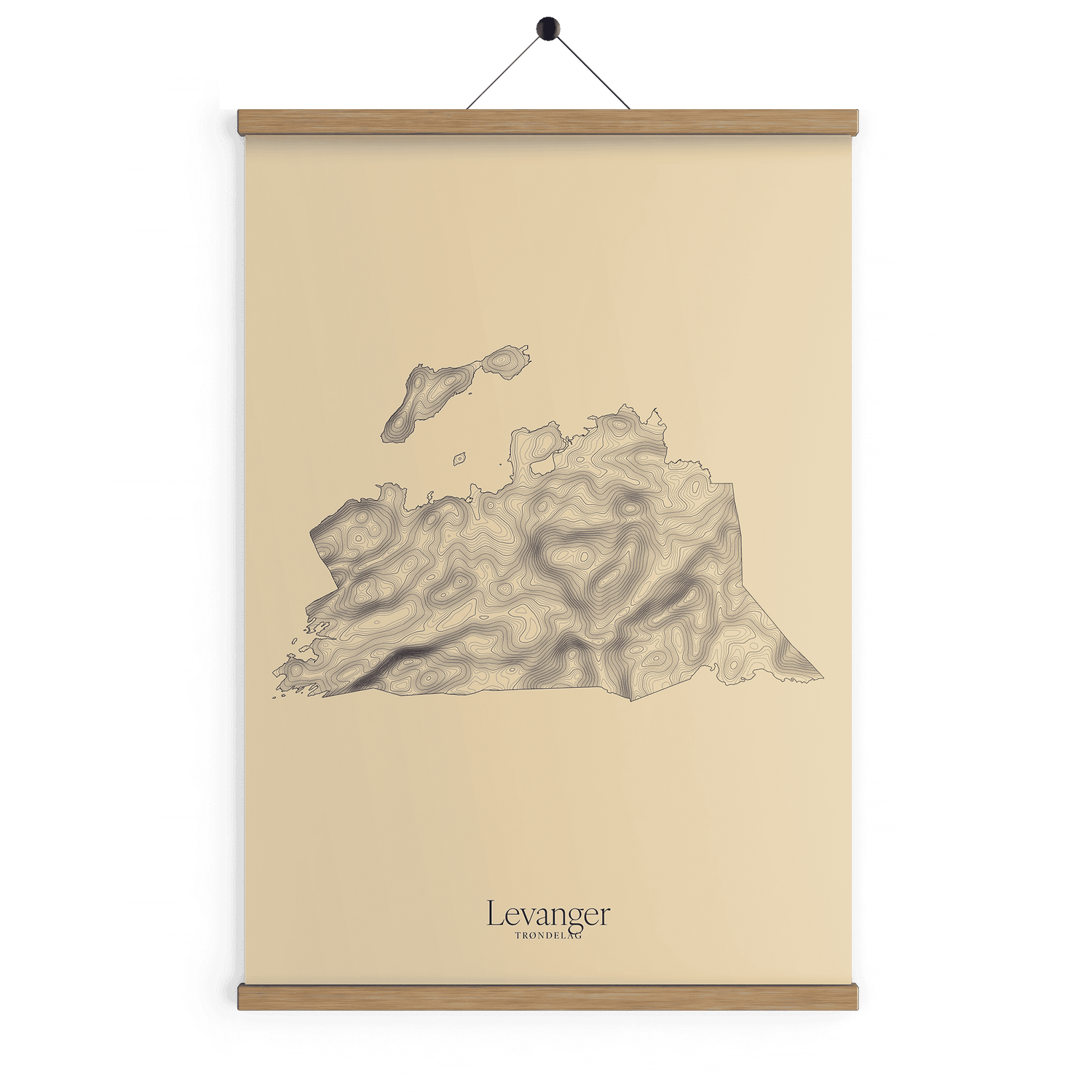 Levanger kotekart - Sandstein