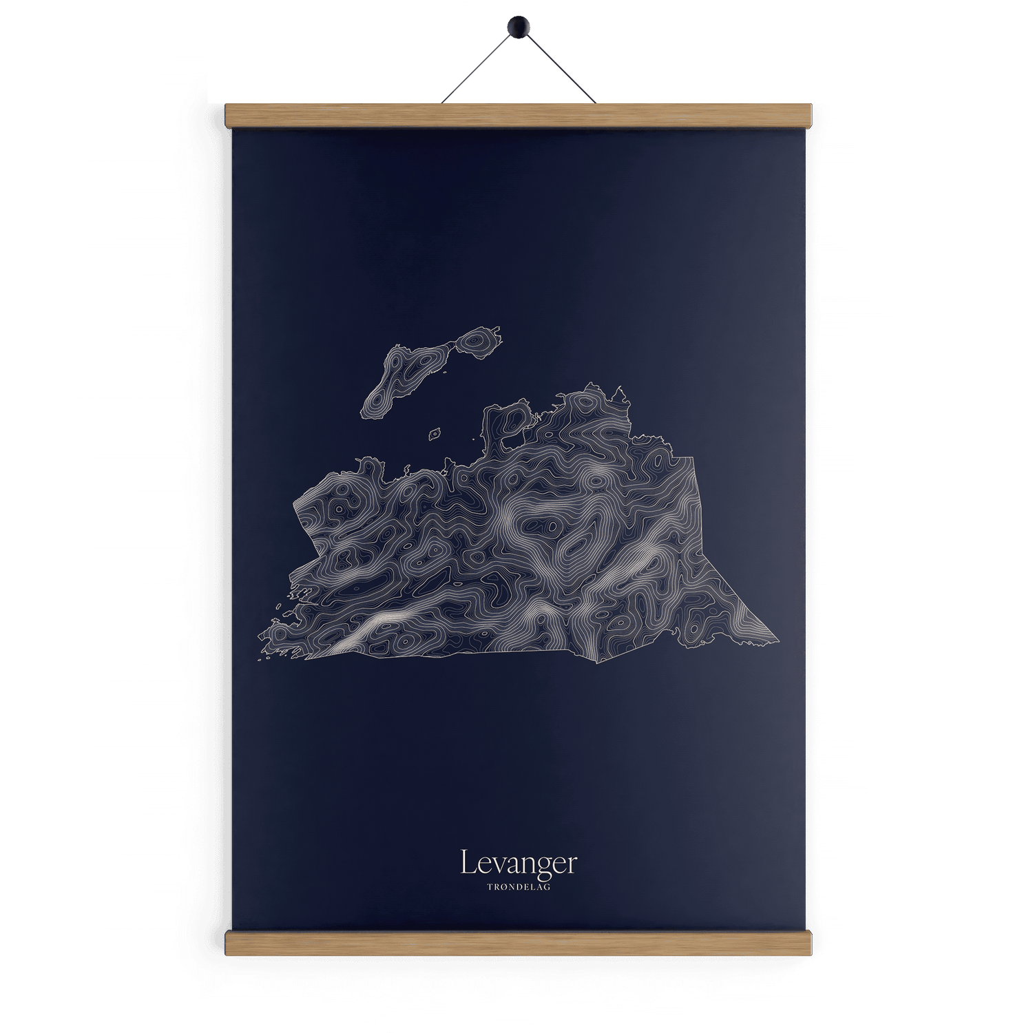 Levanger kotekart - Vinternatt