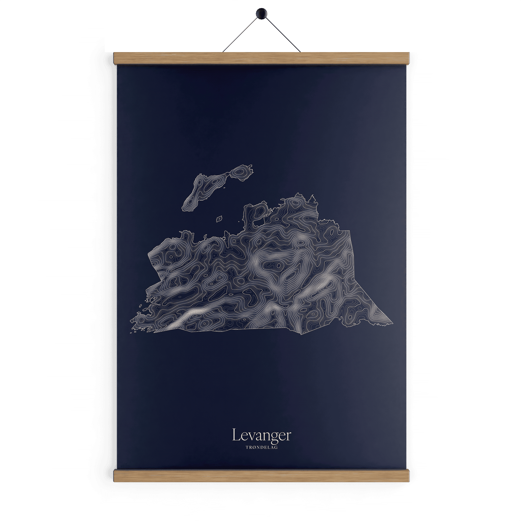 Levanger kotekart - Vinternatt