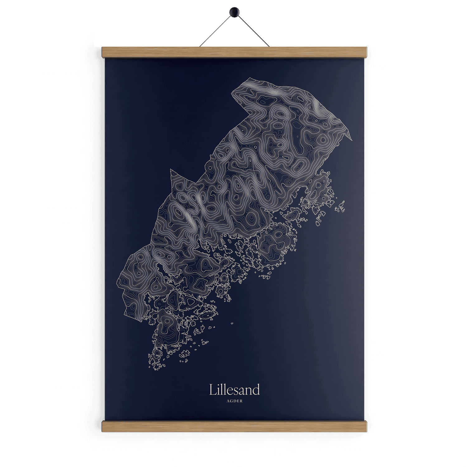 Lillesand kotekart - Vinternatt