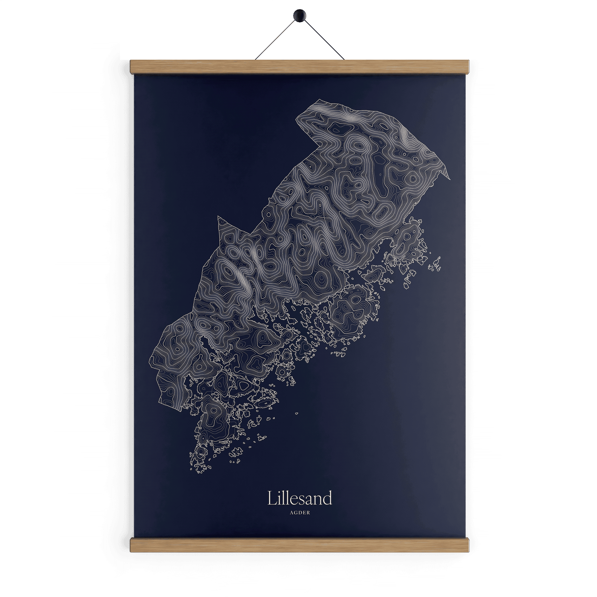 Lillesand kotekart - Vinternatt