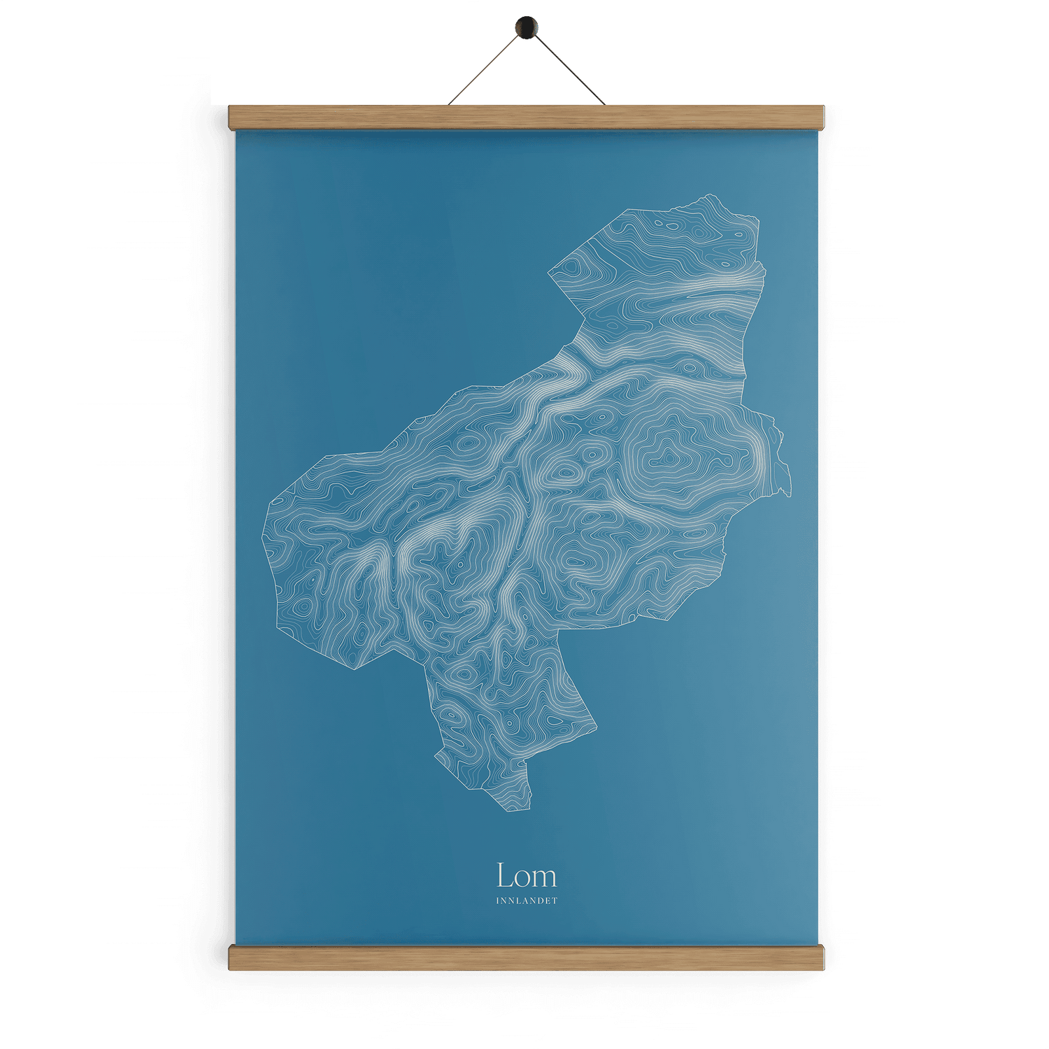 Lom kotekart - Himmelblå