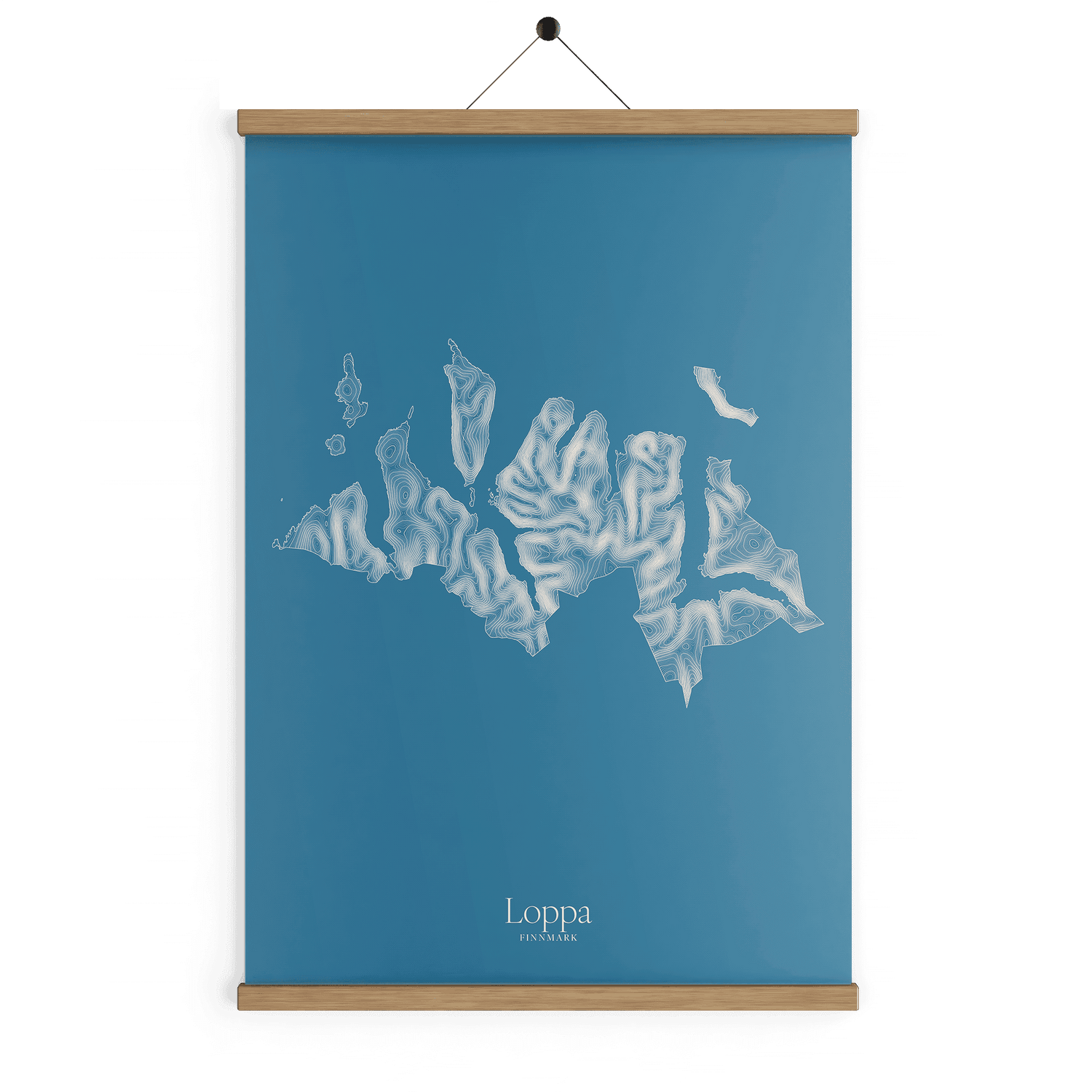Loppa kotekart - Himmelblå