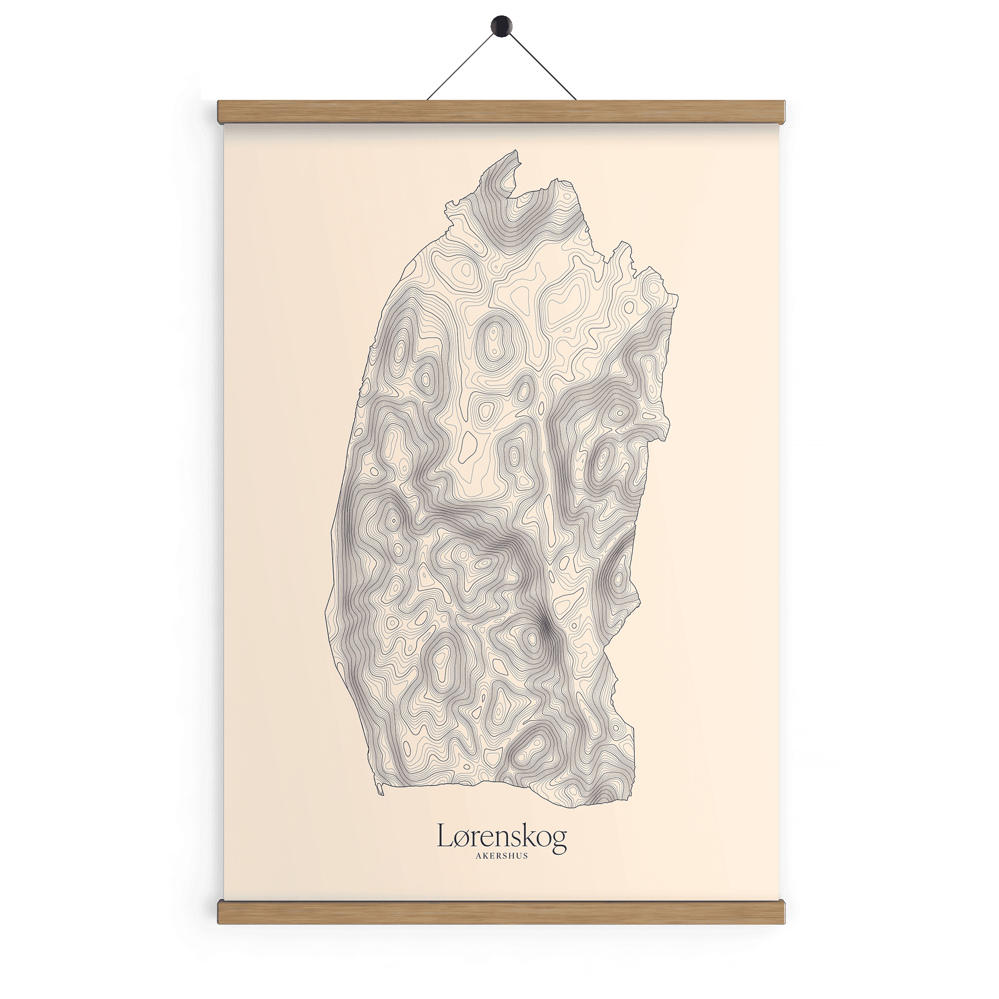 Lørenskog kotekart - Bomull