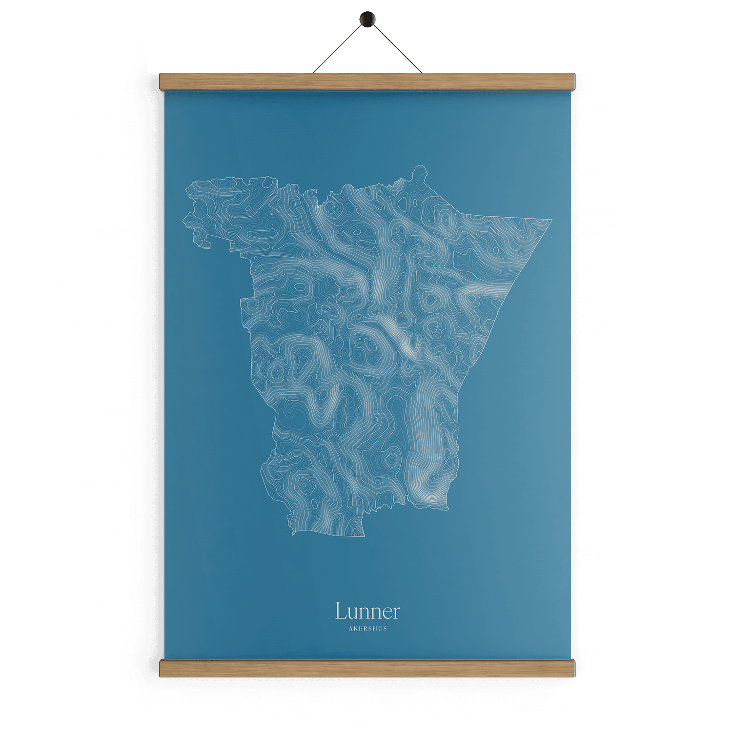 Lunner kotekart - Himmelblå