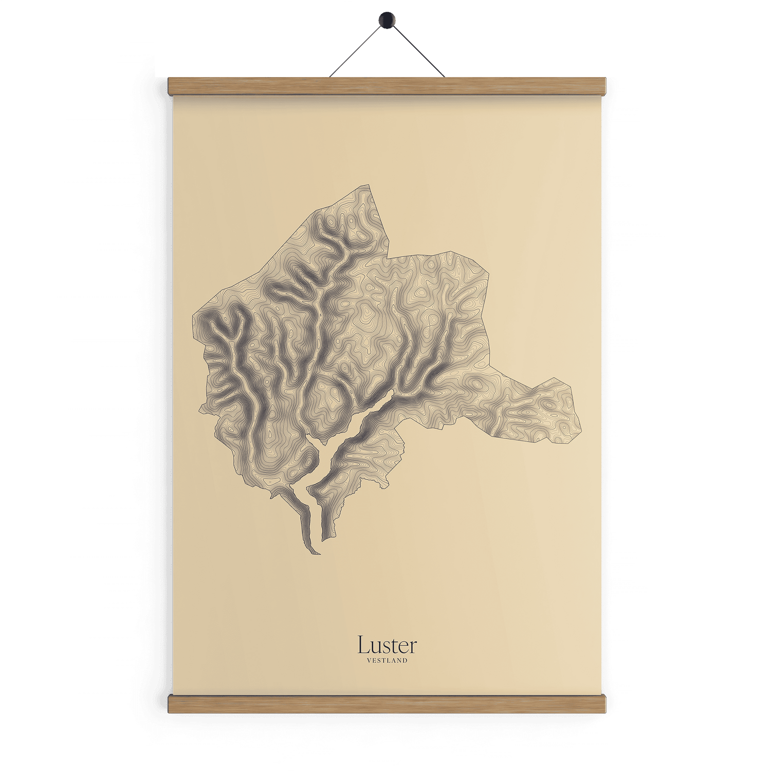 Luster kotekart - Sandstein