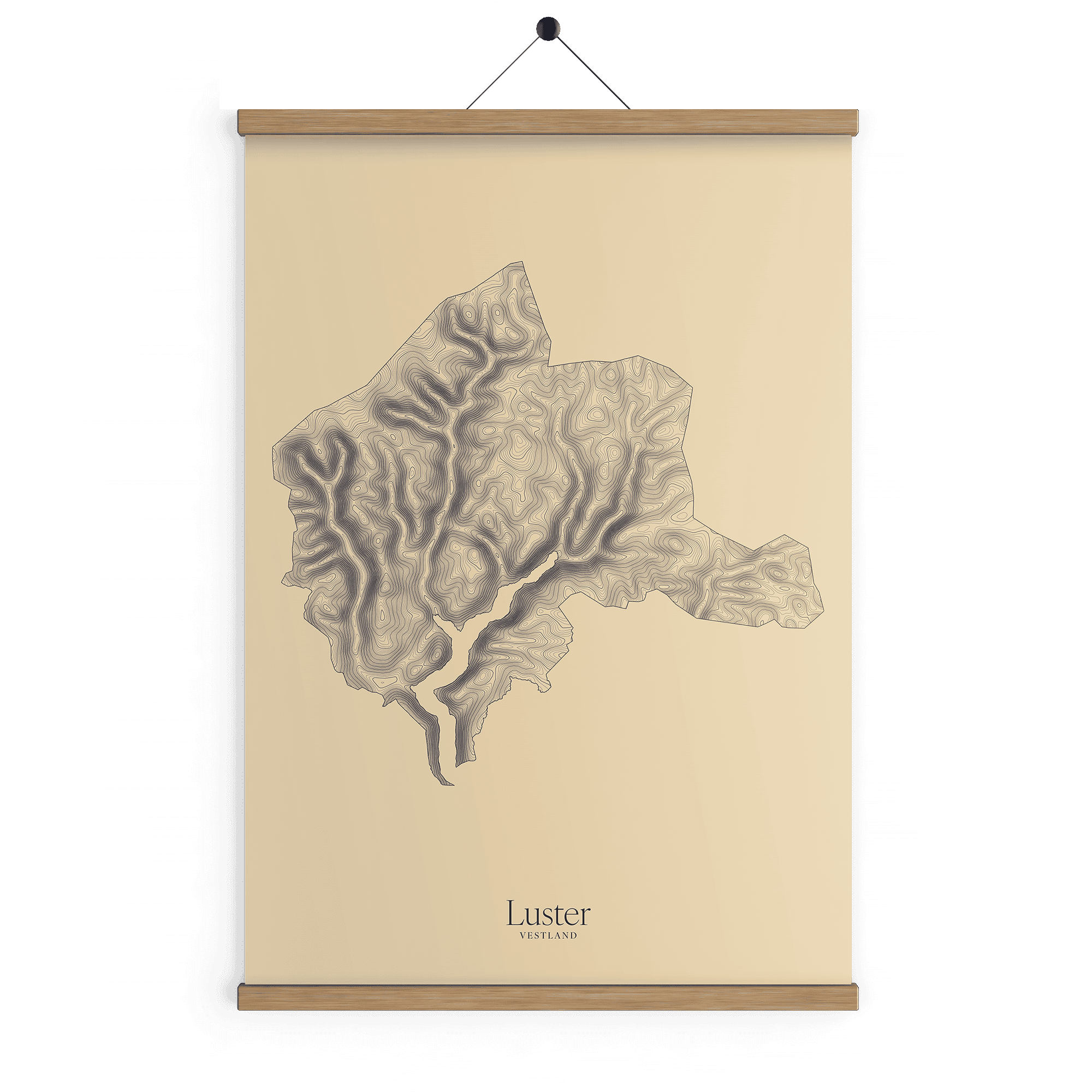 Luster kotekart - Sandstein