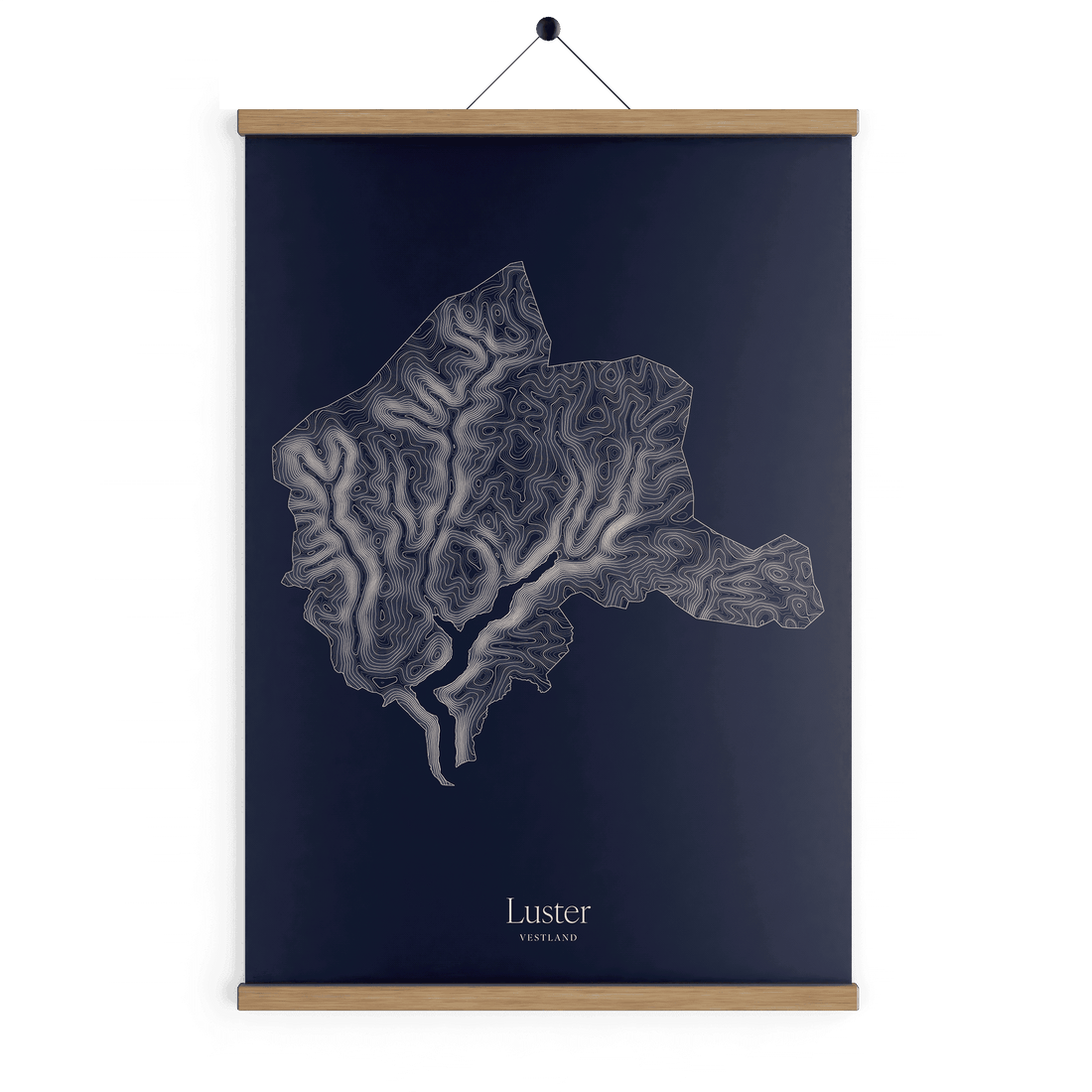 Luster kotekart - Vinternatt