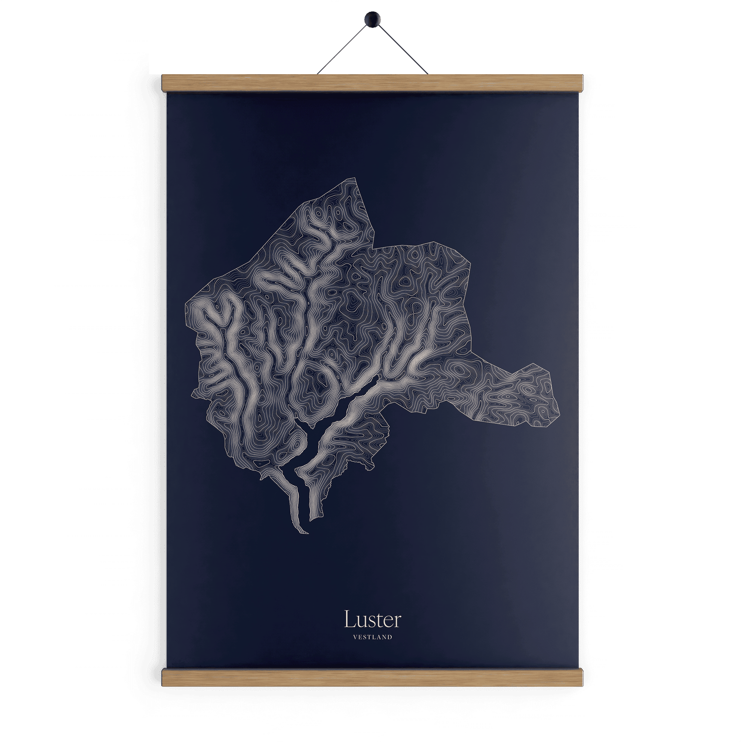 Luster kotekart - Vinternatt