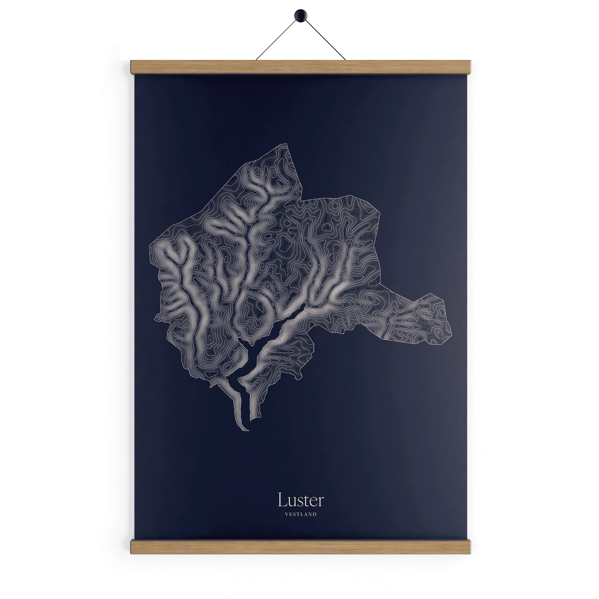 Luster kotekart - Vinternatt