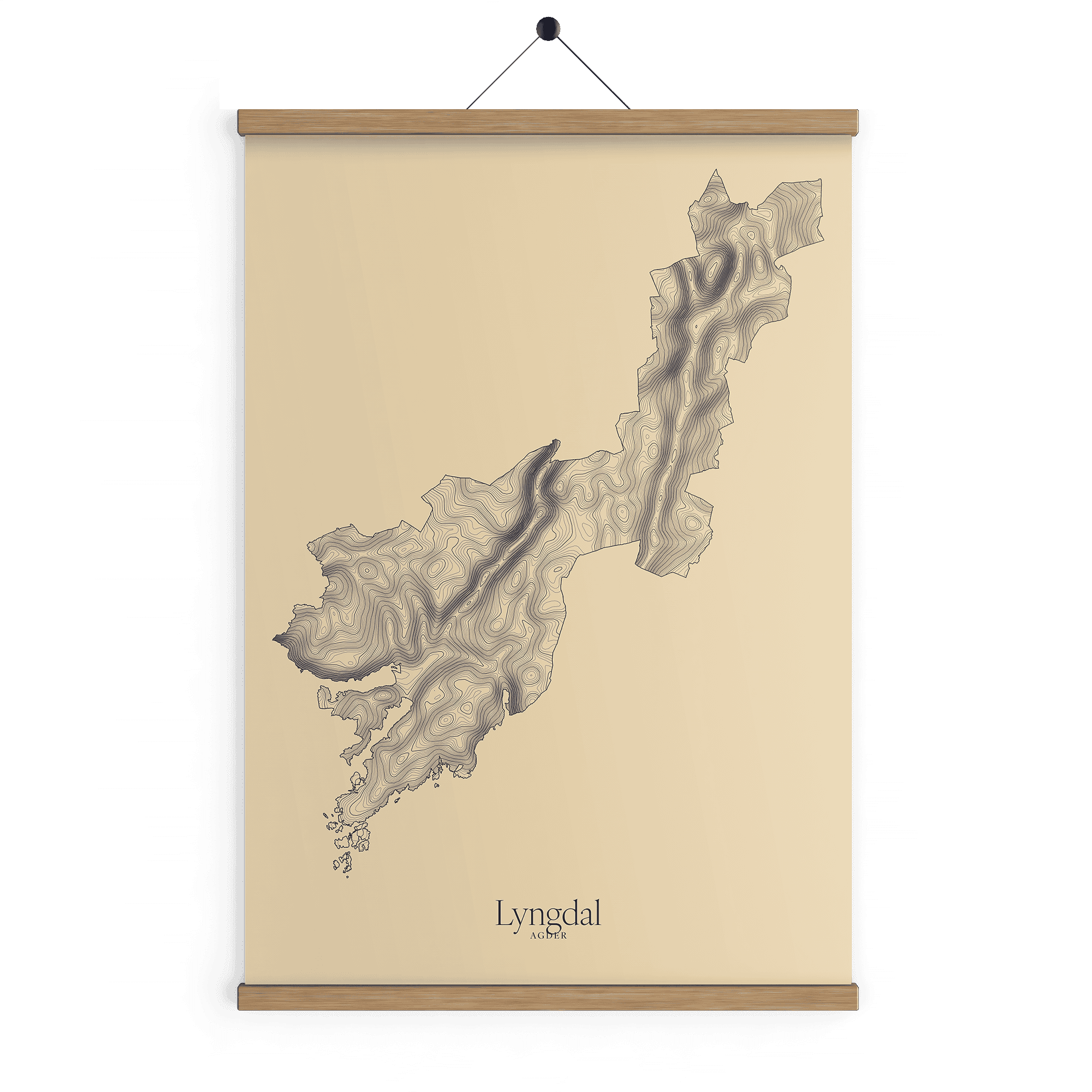Lyngdal kotekart - Sandstein