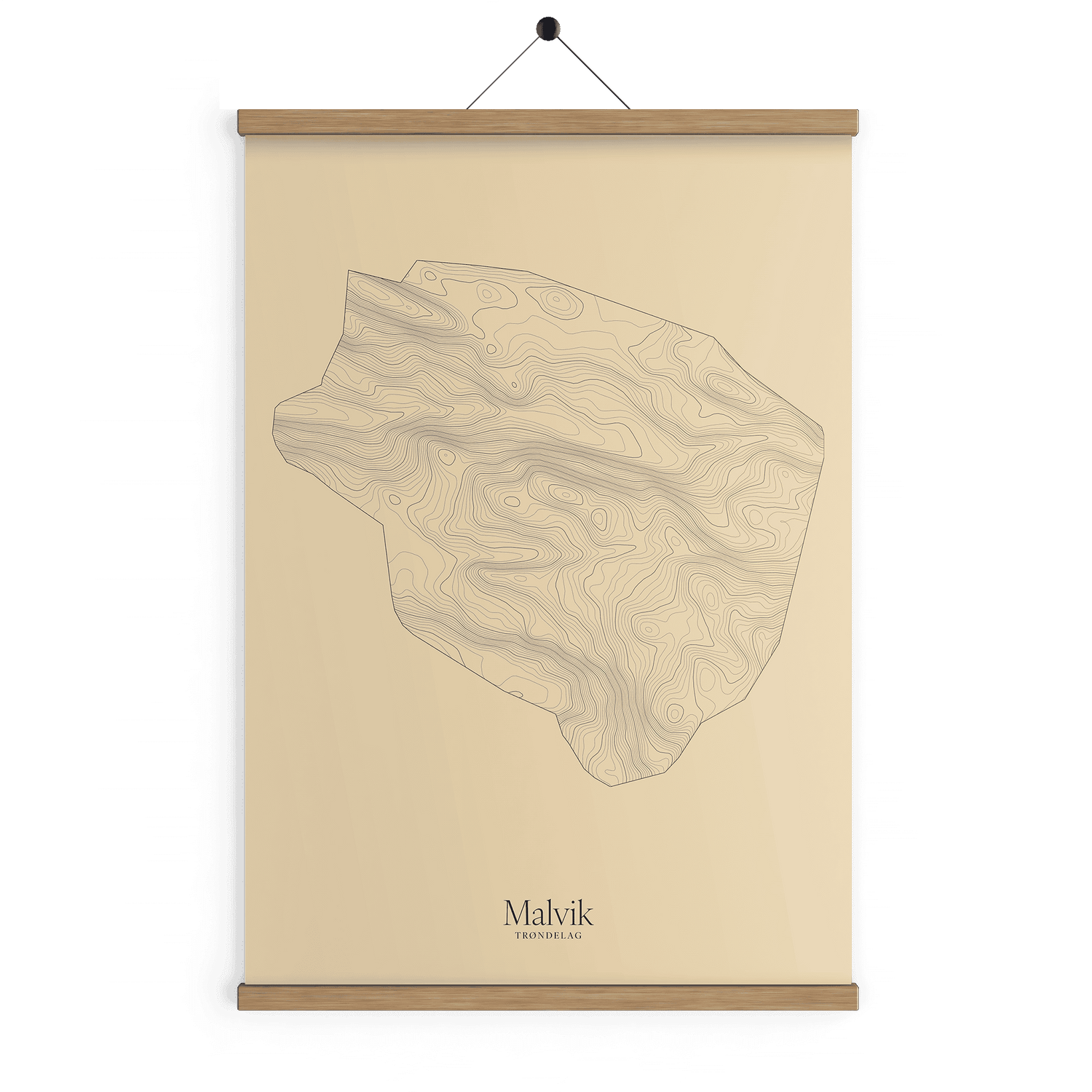 Malvik kotekart - Sandstein