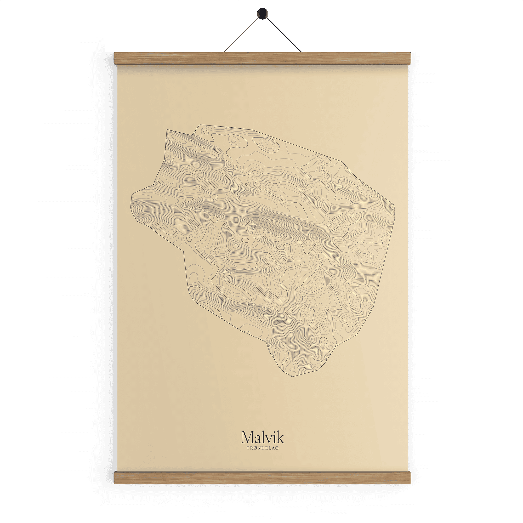 Malvik kotekart - Sandstein